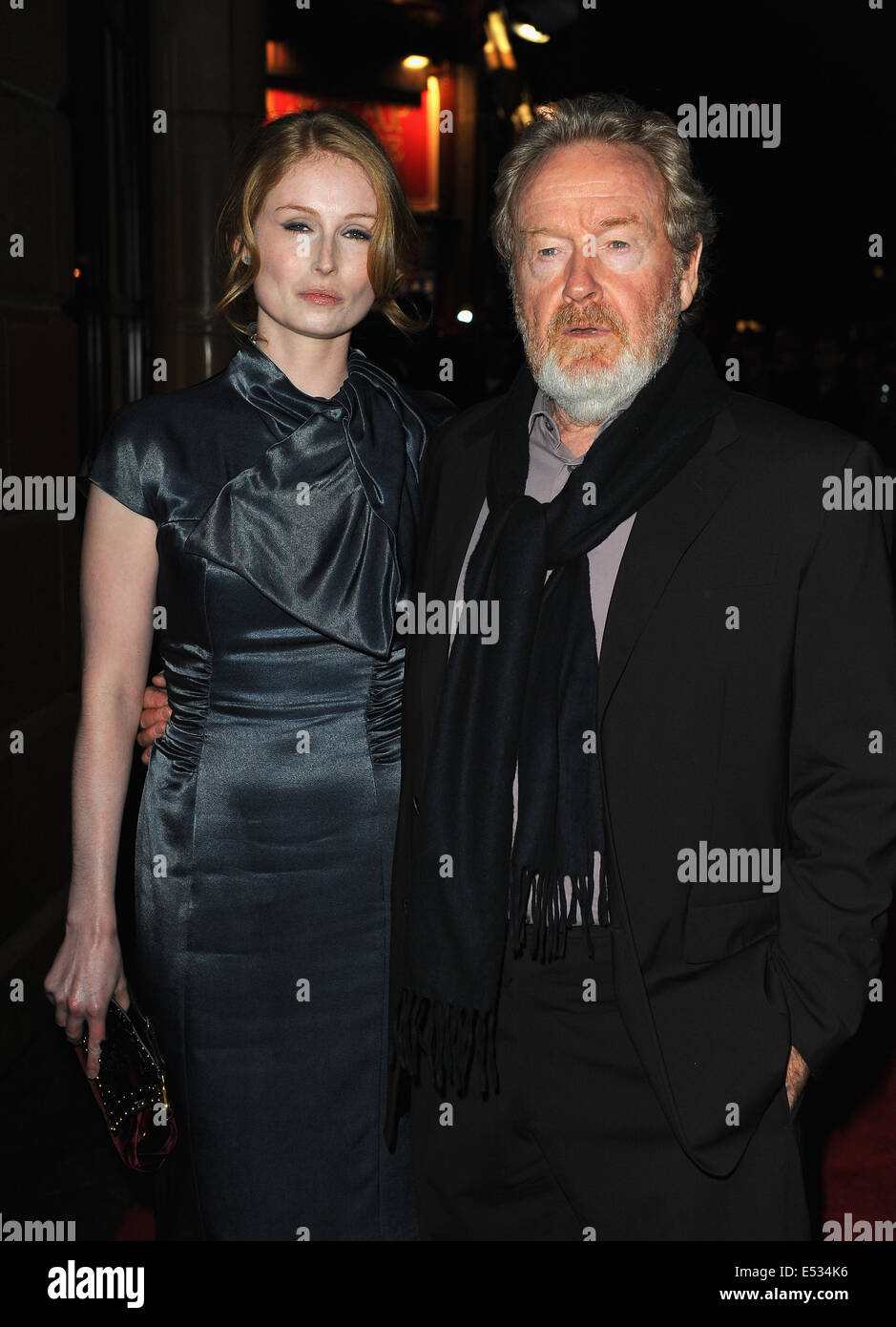 Jordan Scott Ridley Ridley scott 2009 hi-res stock photography and images - Alamy