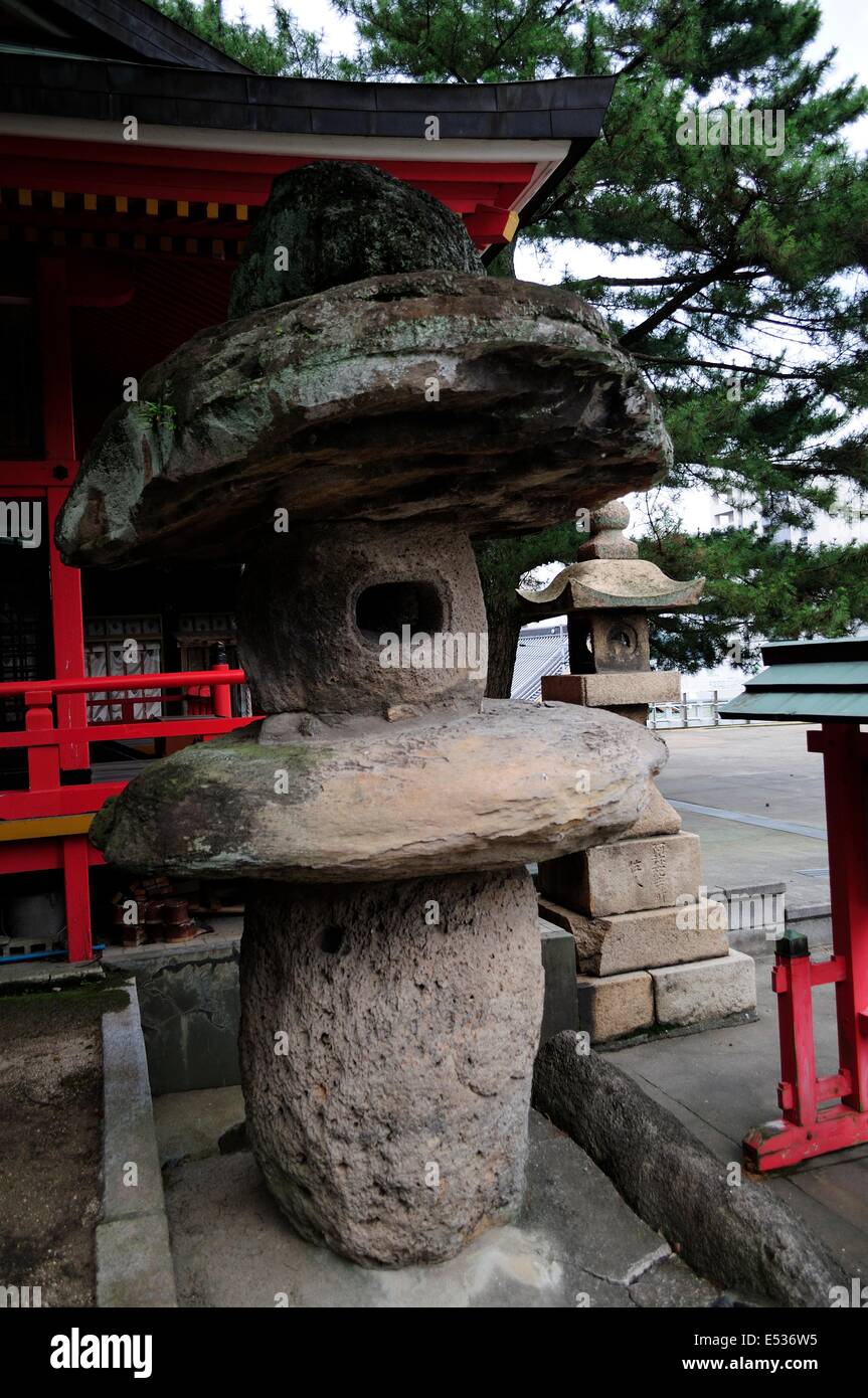 Akama Shrine,Shimonoseki,Yamaguchi,Japan Stock Photo