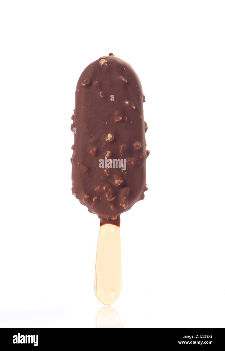 ice cream isolated on white background Stock Photo - Alamy