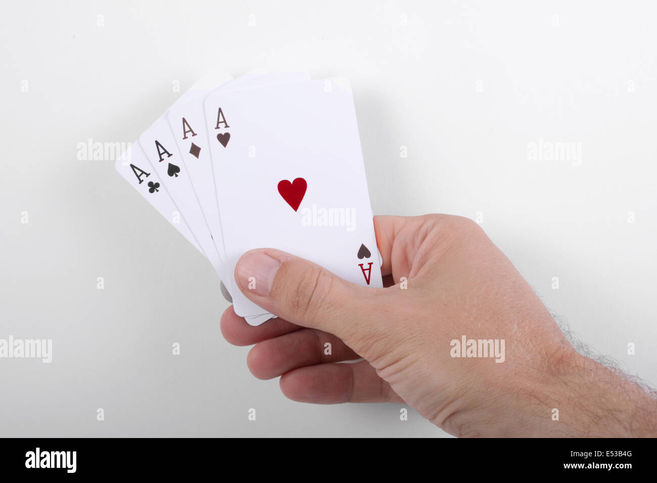 All the aces Stock Photo Alamy