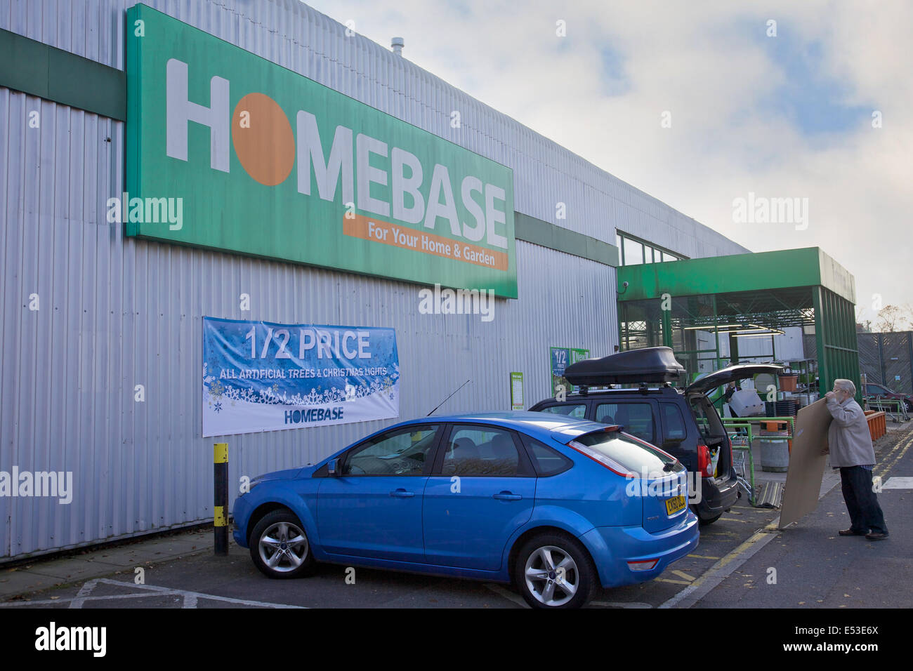 A Homebase store, Biggleswade, England Stock Photo