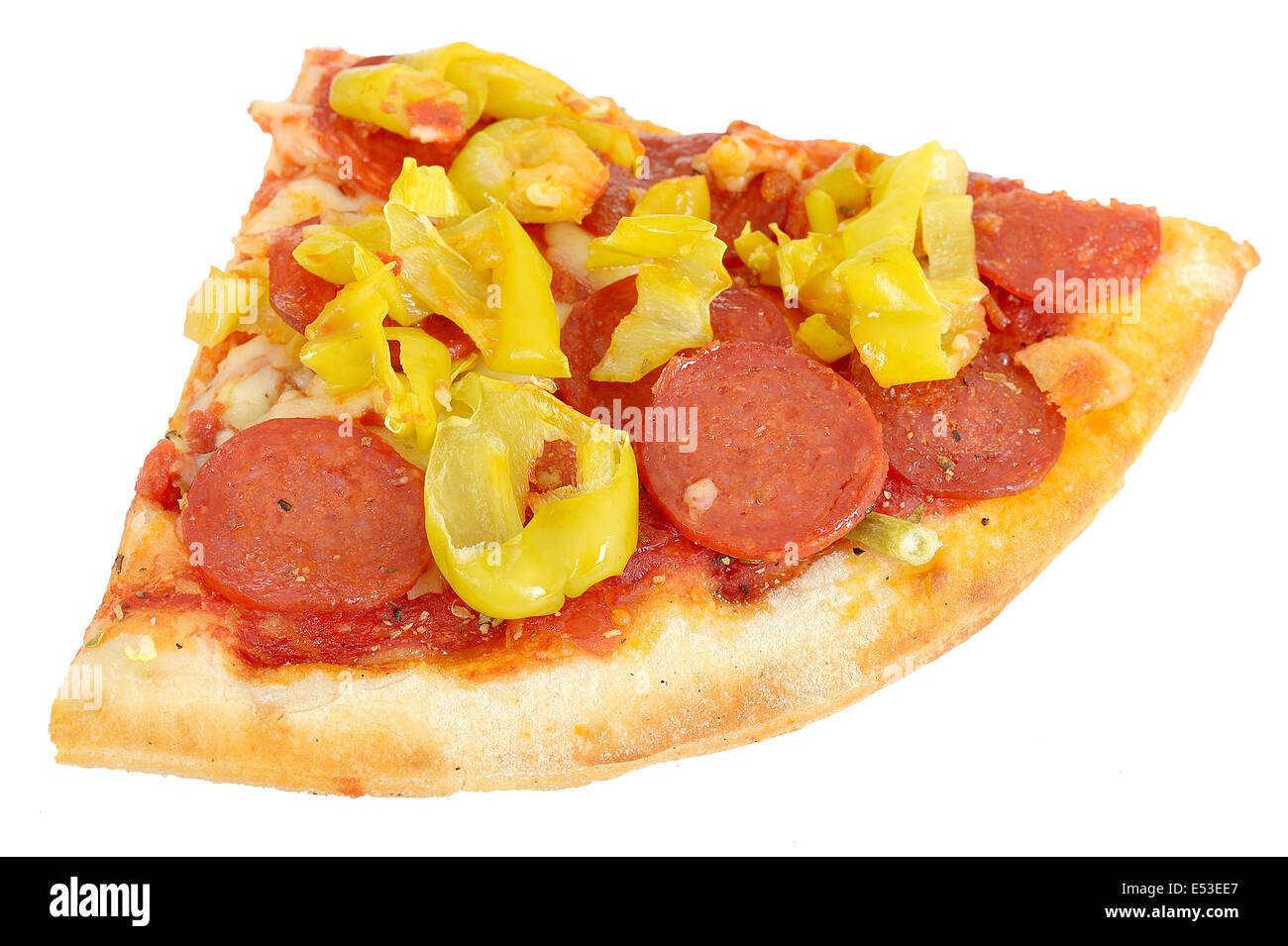 Slice pepperoni pizza cut out hi-res stock photography and images - Alamy