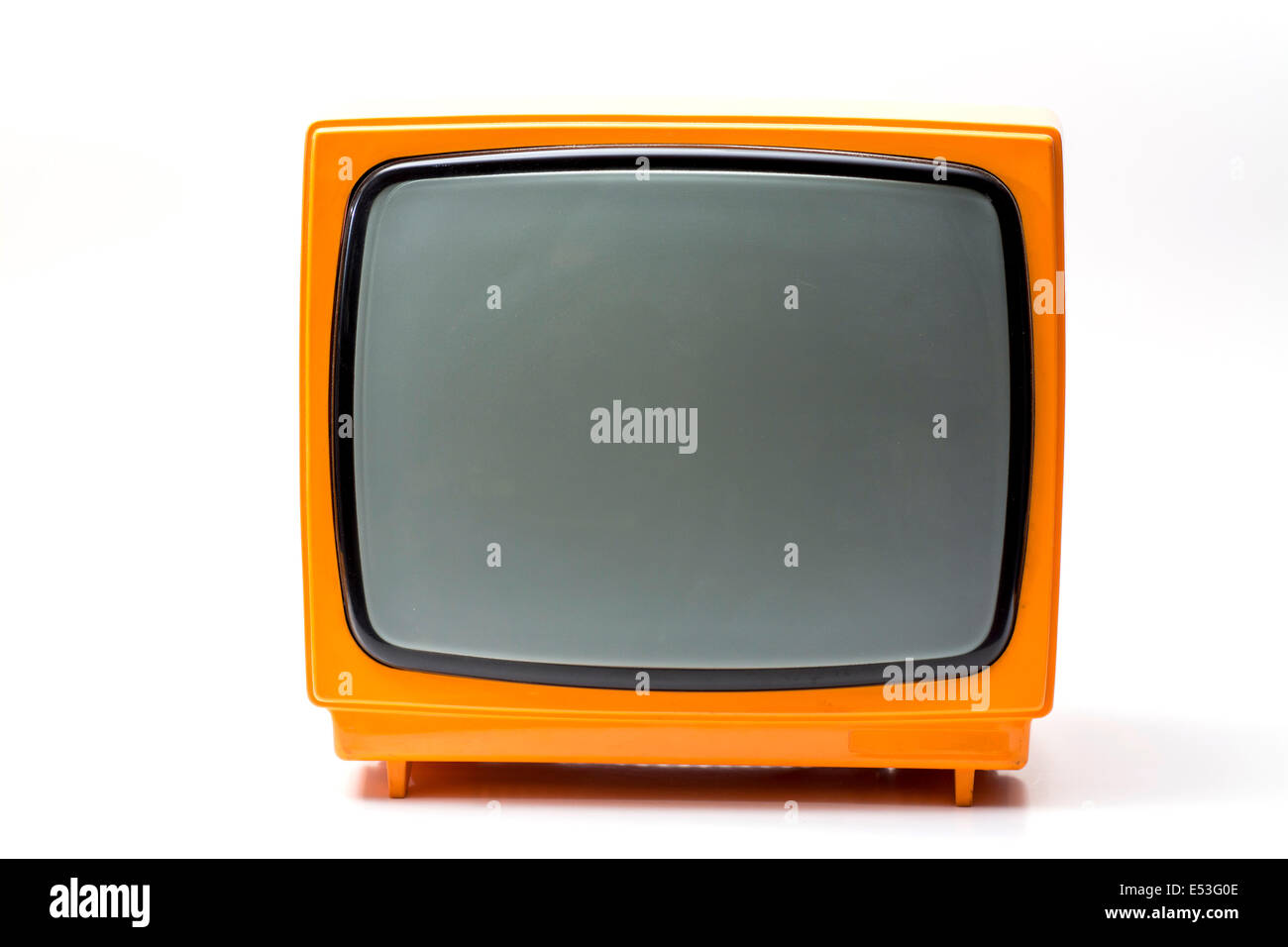 Old TV. Stock Photo