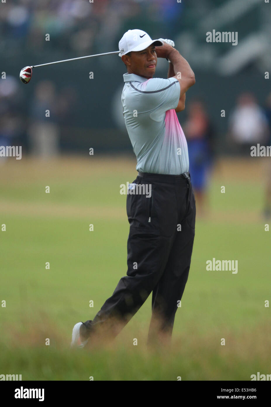 TIGER WOODS BRITISH OPEN GOLF CHAMPIONSHIP ROYAL LIVERPOOL GOLF CLUB