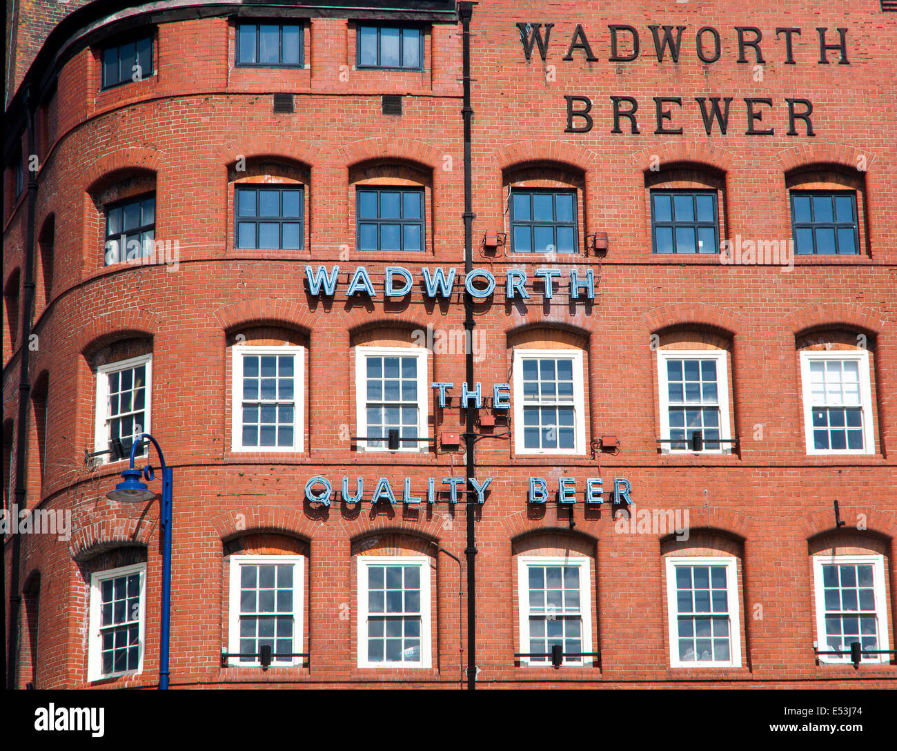 Wadworth Northgate brewery Devizes, Wiltshire, England Stock Photo Alamy