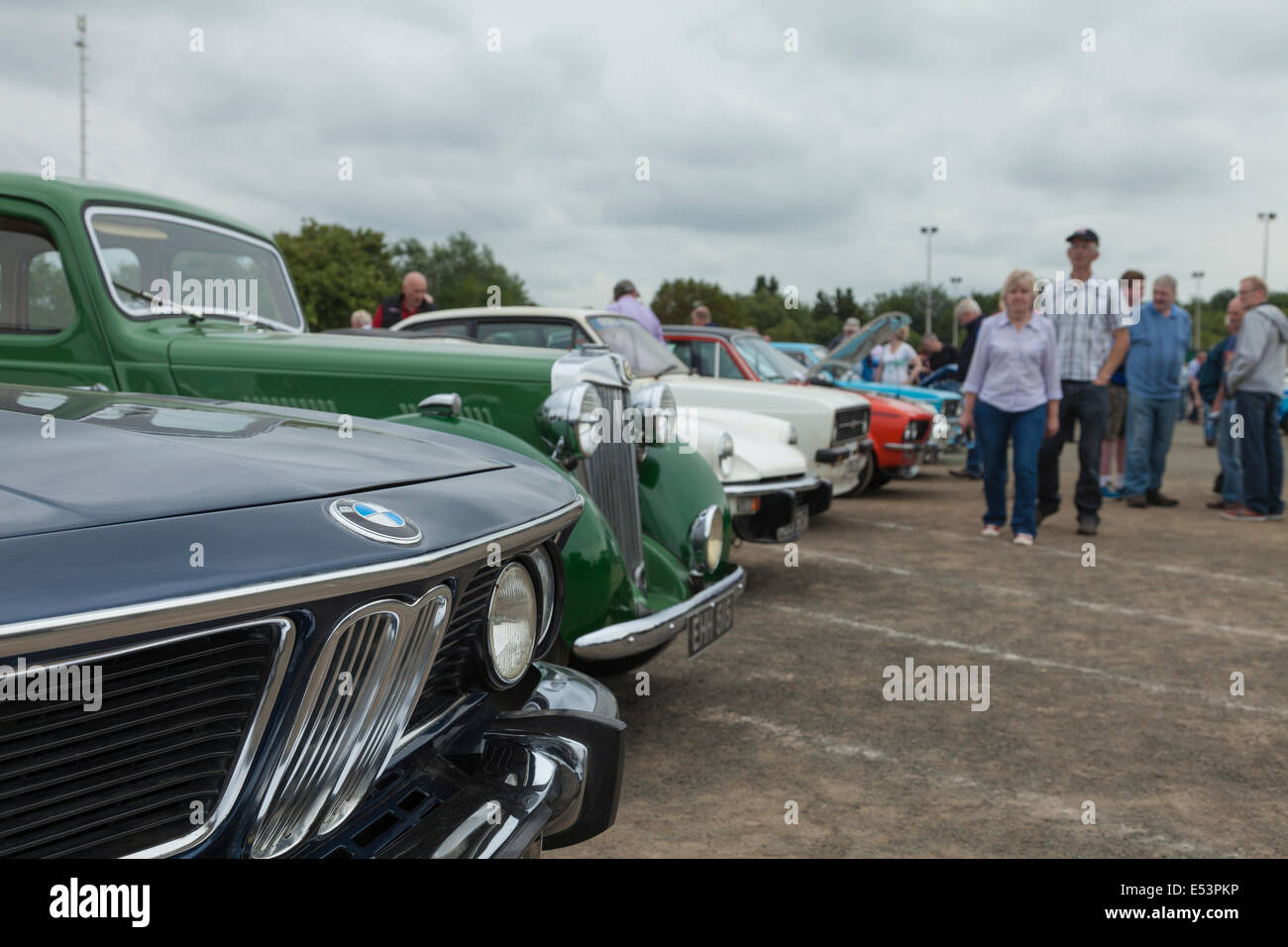 Ballymena, Co. Antrim, Northern Ireland, UK, 19th July 2014. People