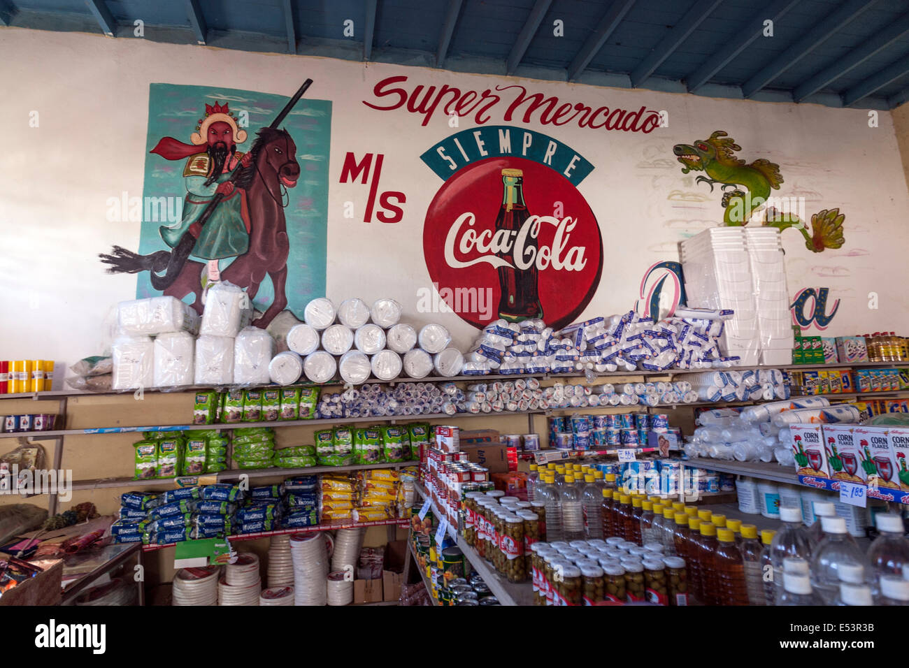 Supermarket in Los Santos Stock Photo