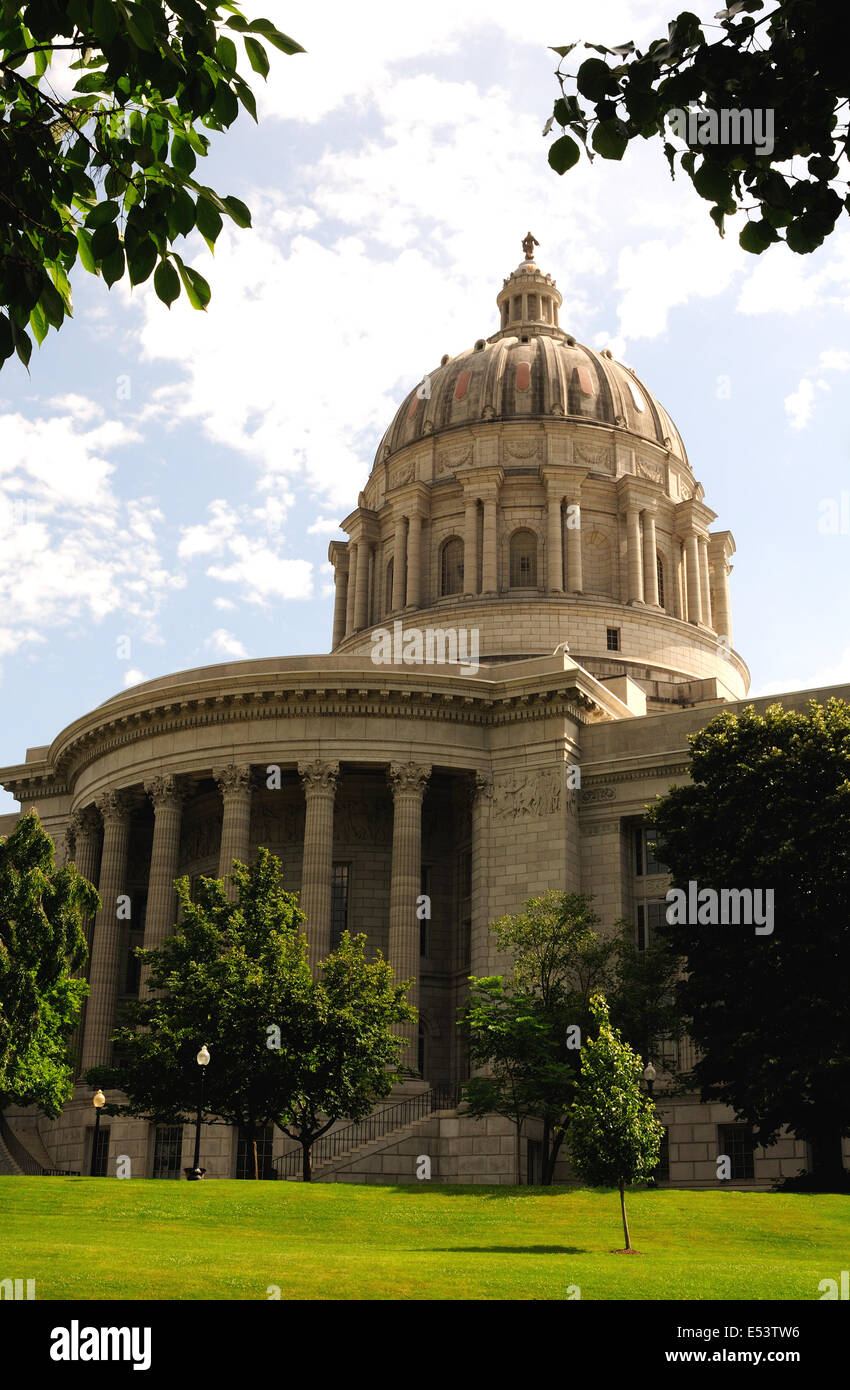 Missouri State Capitol building in Jefferson City Stock Photo Alamy