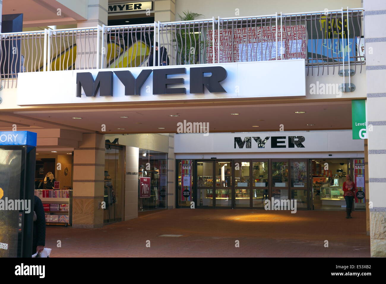 Myer department store in warringah shopping mall,north sydney,australia Stock Photo Alamy