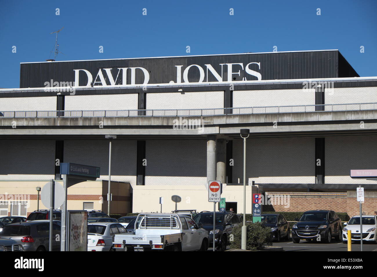 australian retailer and department store,David Jones, at the westfield