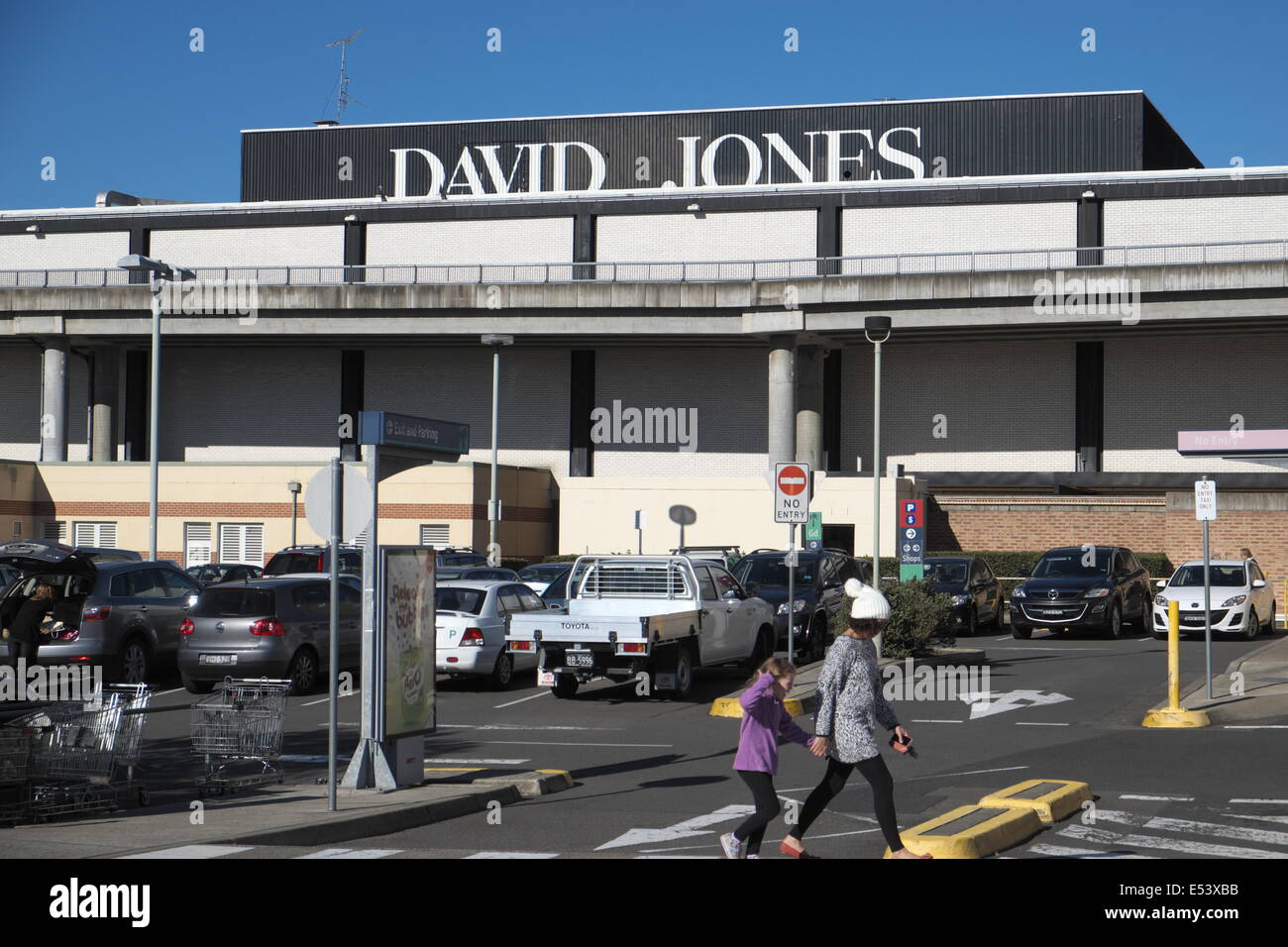 australian retailer and department store,David Jones, at the westfield