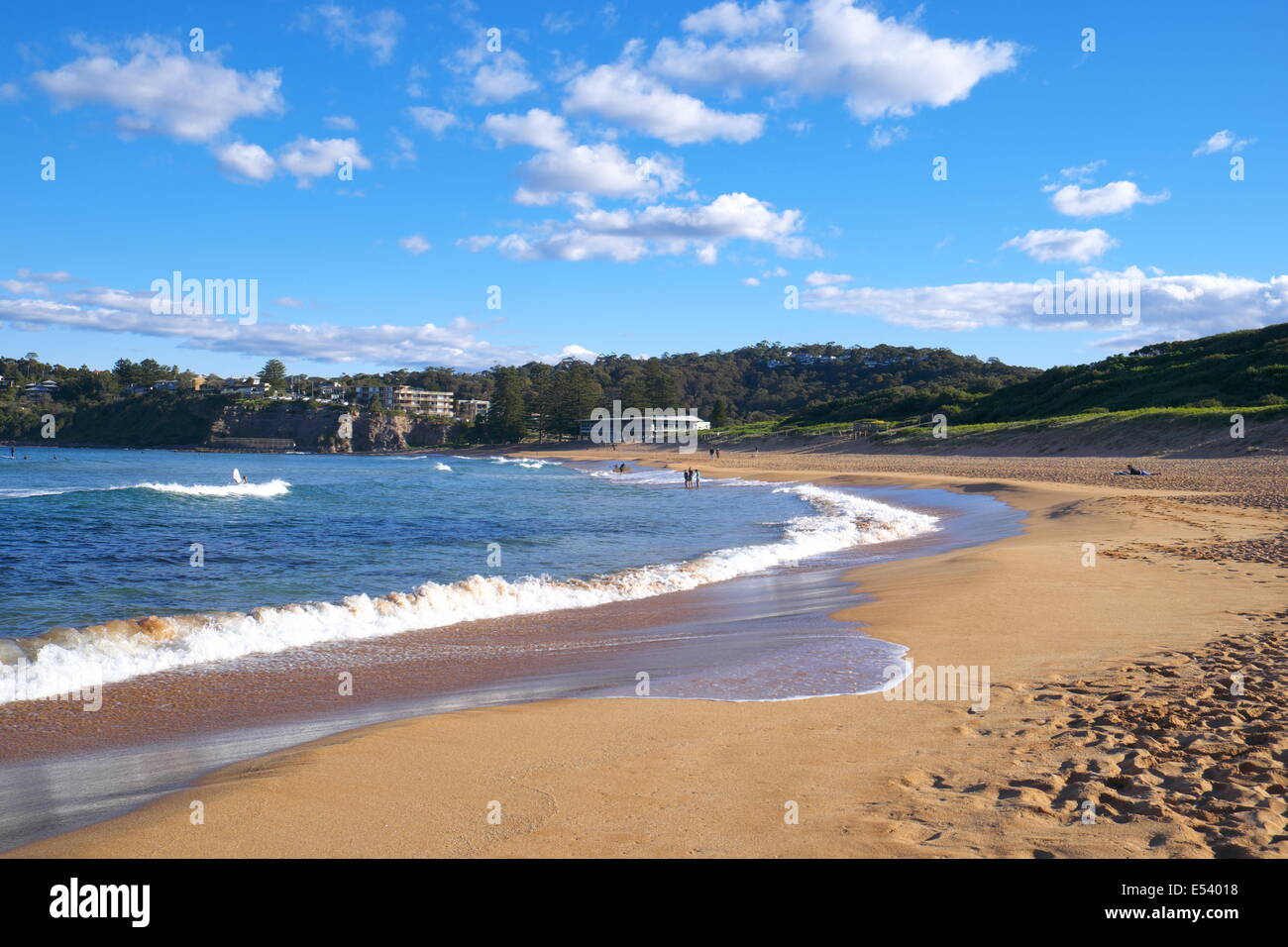 Avalon beach in winter, one of Sydney