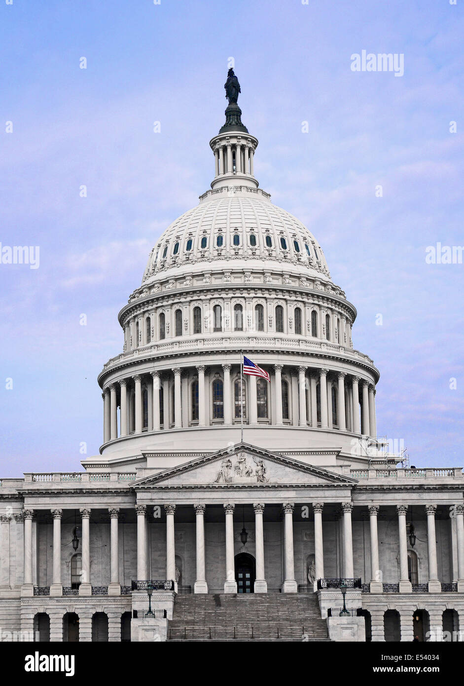 United States Capitol Building Washington Stock Photo