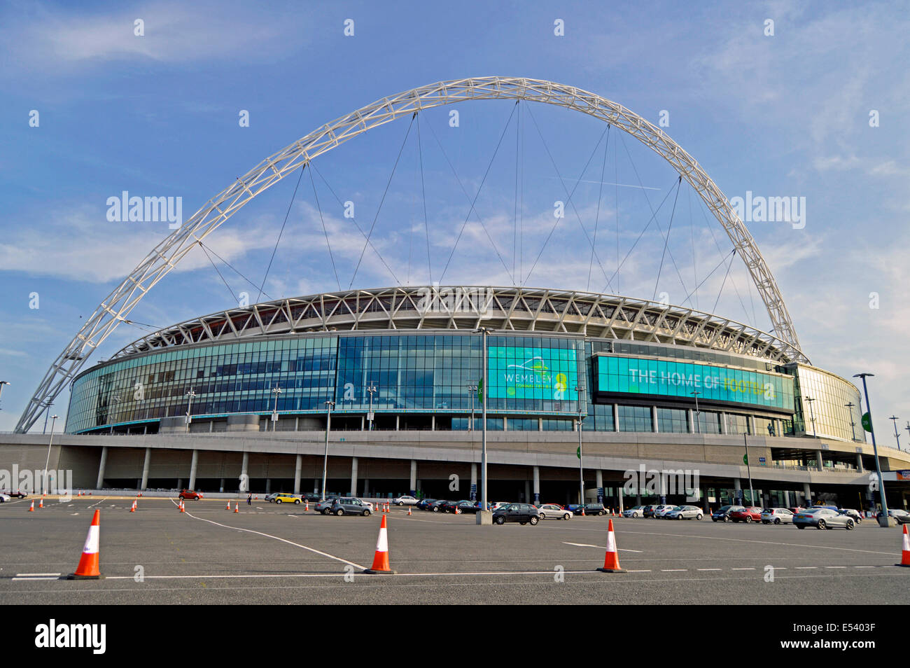 The Wembley Stadium, London Borough of Brent, London, England, United ...