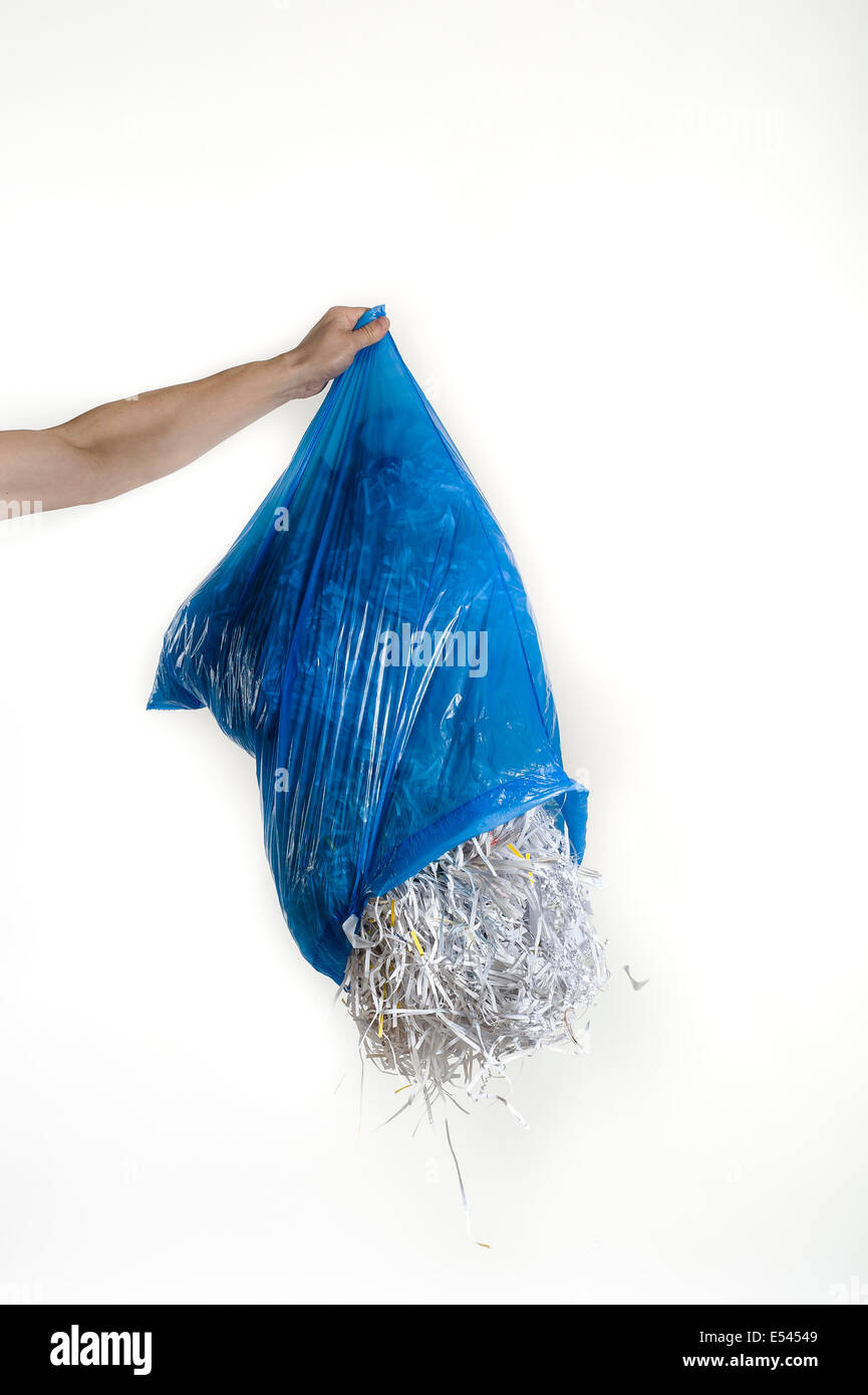 Blue bin bag hi-res stock photography and images - Alamy