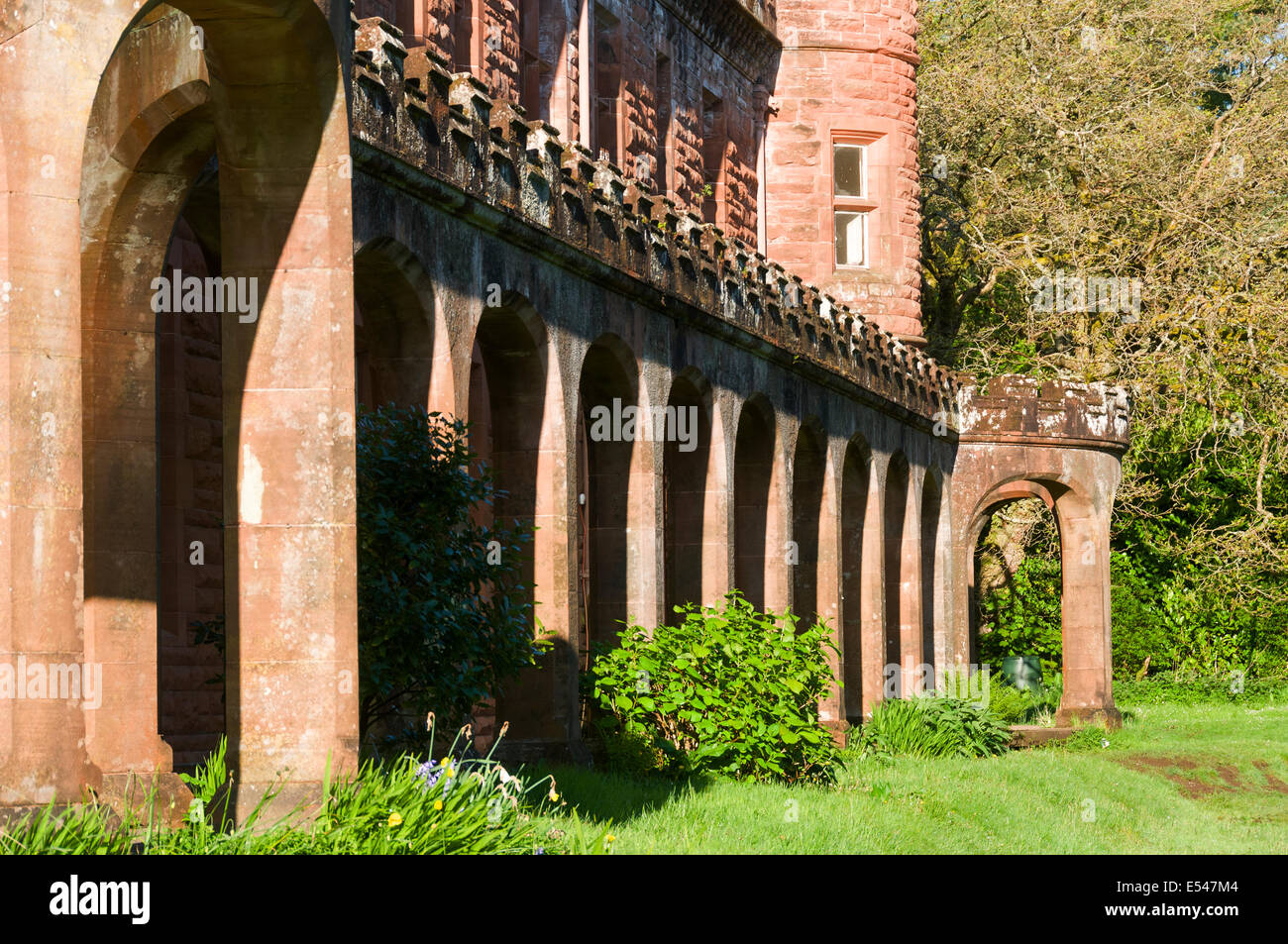 Kinloch Castle, former hunting lodge of the Lancashire industrialist