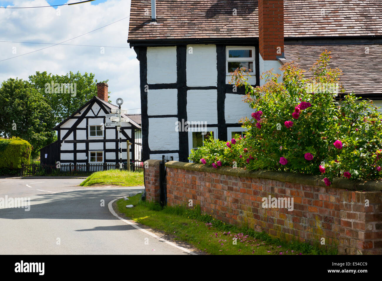The village of Upton Magna in Shropshire, England Stock Photo Alamy