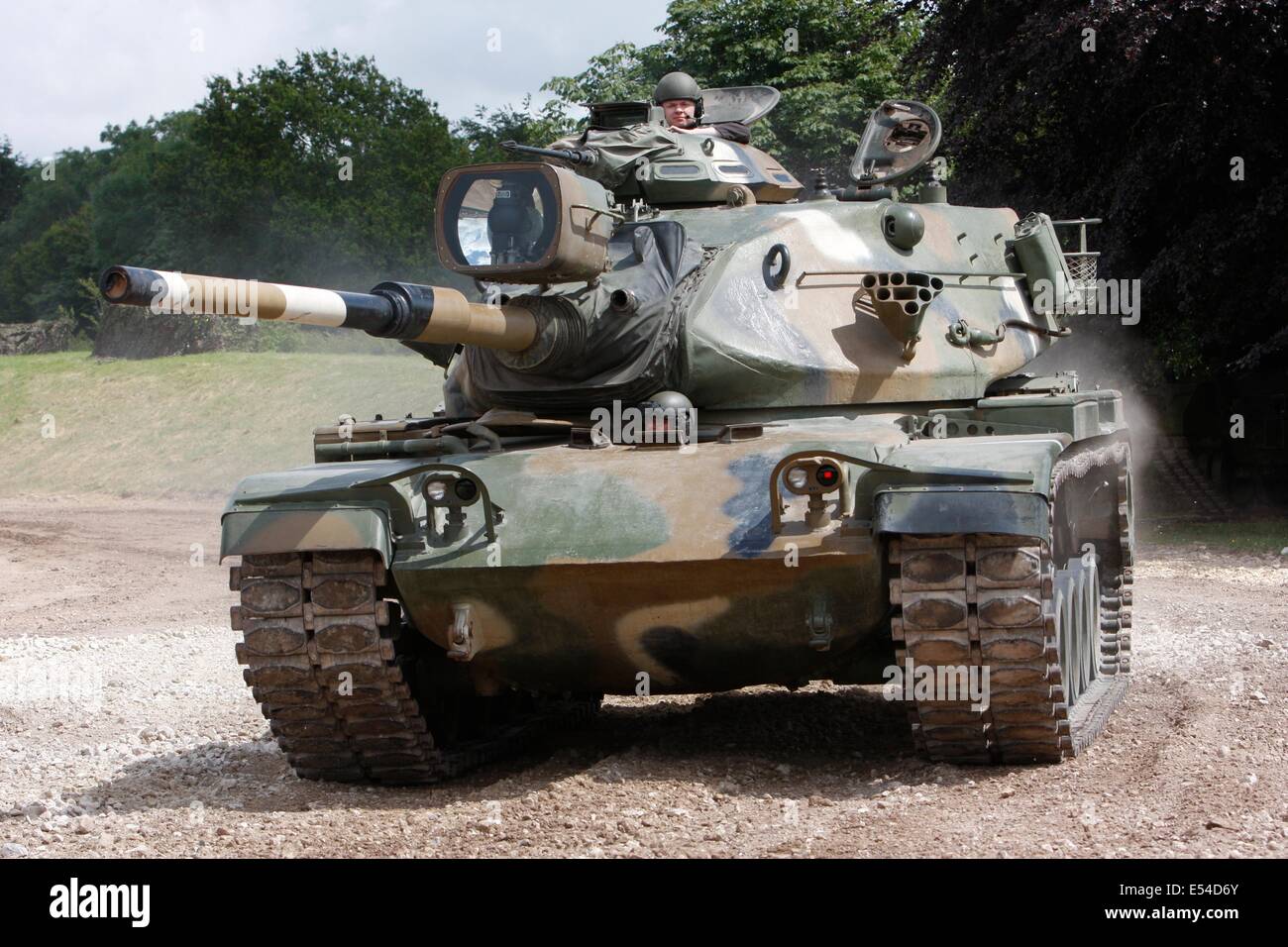 M60A1 RISE - Bovington Stock Photo