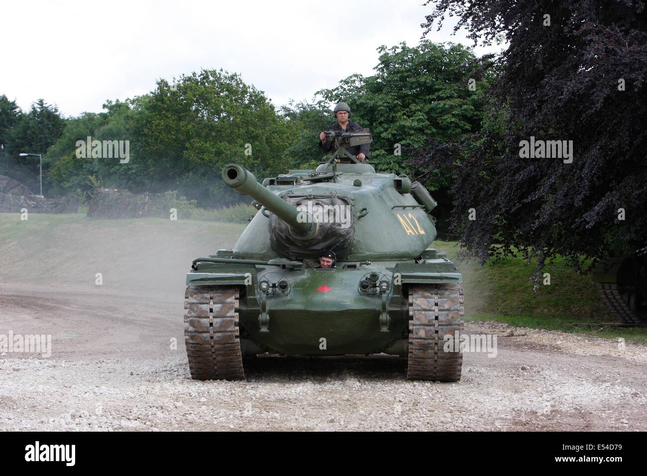 M103A2 American Heavy Tank - Bovington Stock Photo - Alamy