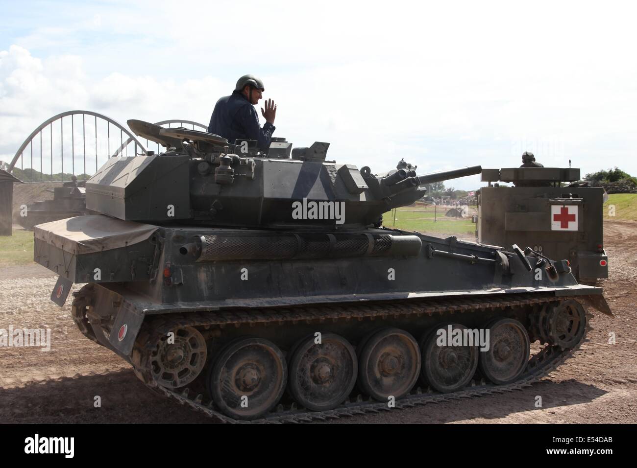 Scorpion Tank - Bovington Stock Photo