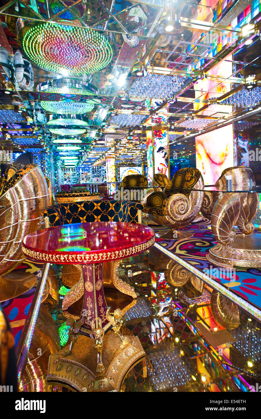 Tokyo Japan Robot Bar (Property released Stock Photo Alamy