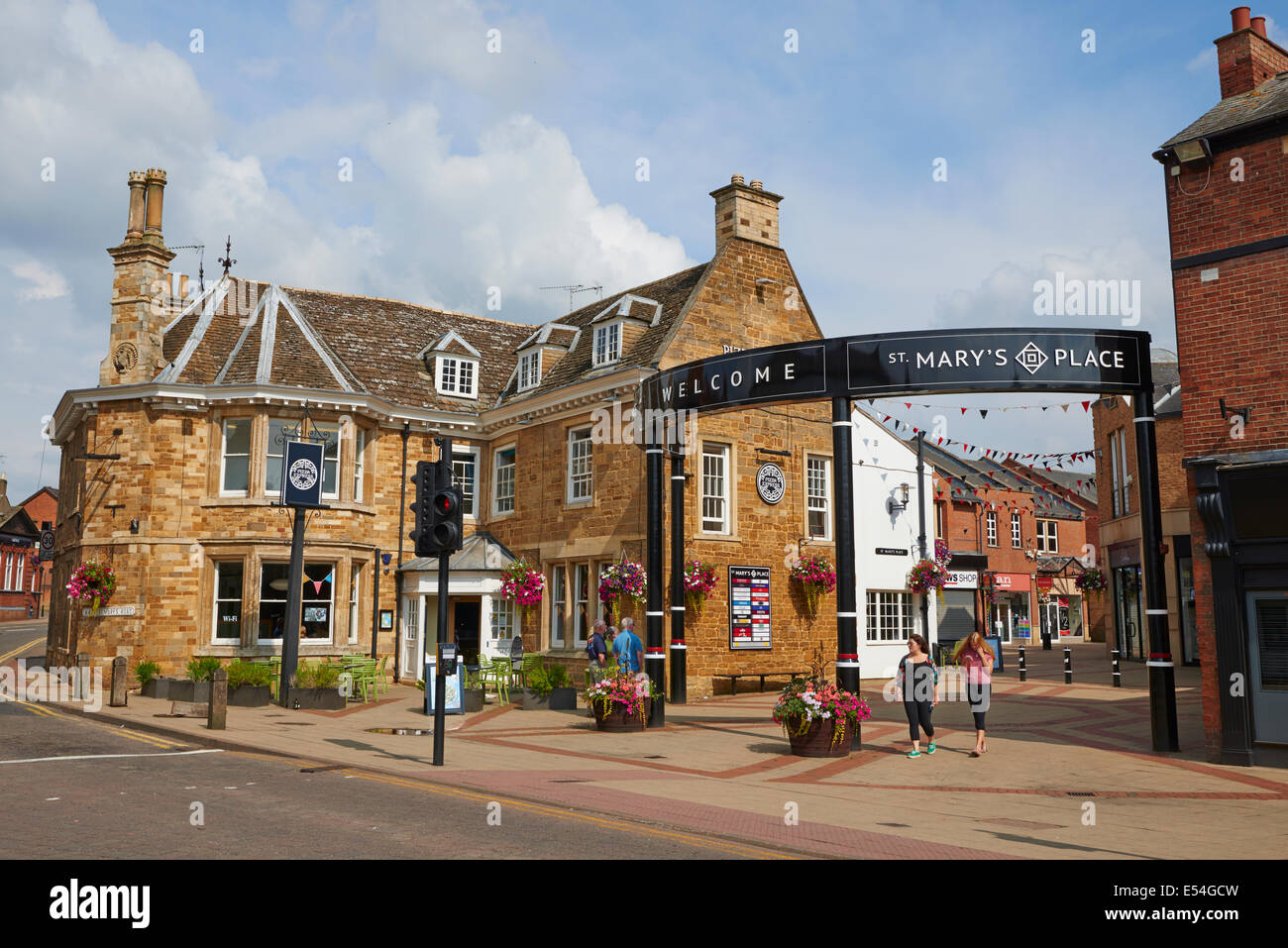 Entrance To St Mary's Place St Mary's Road Market Harborough