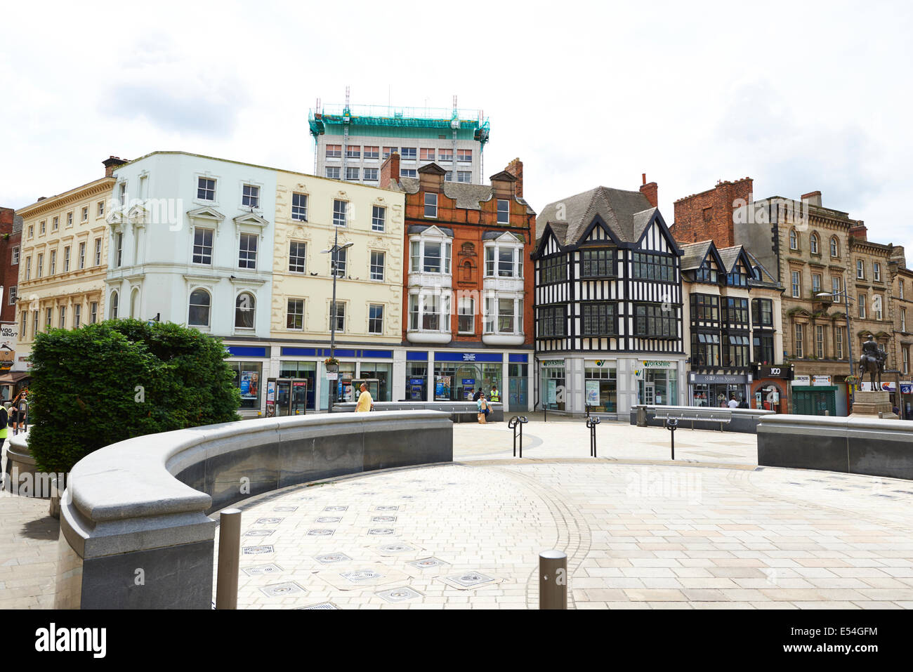 Queen Square Wolverhampton West Midlands UK Stock Photo