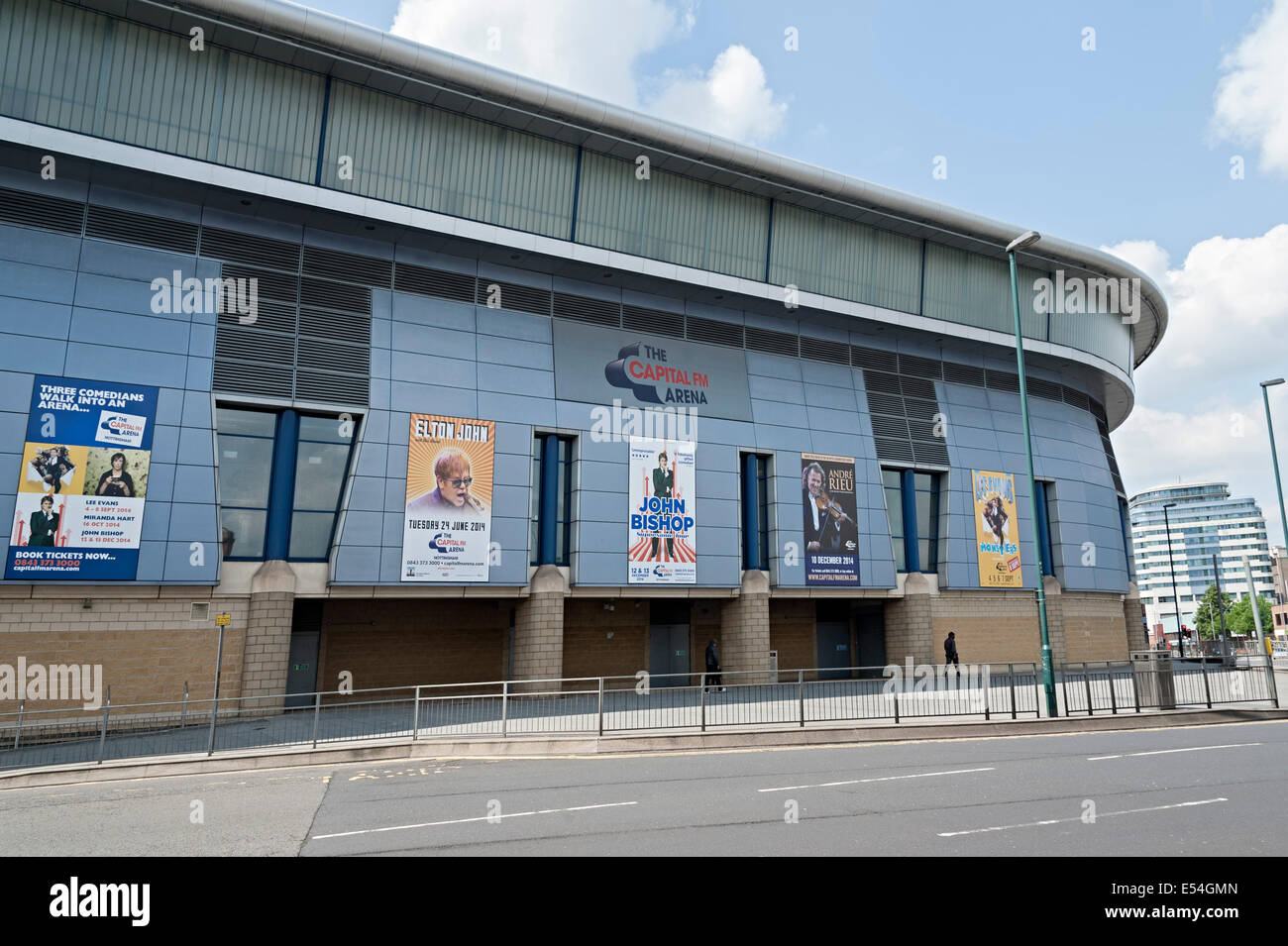 Capital fm arena Nottingham concert venue exterior Stock Photo Alamy