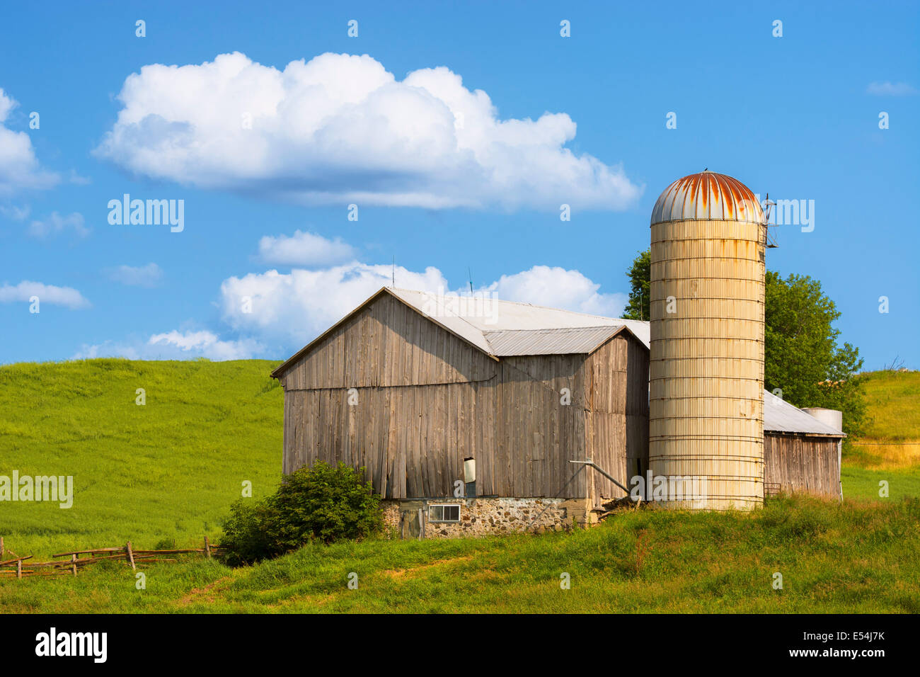 Ontario, Canada, Barn, Farm Stock Photo