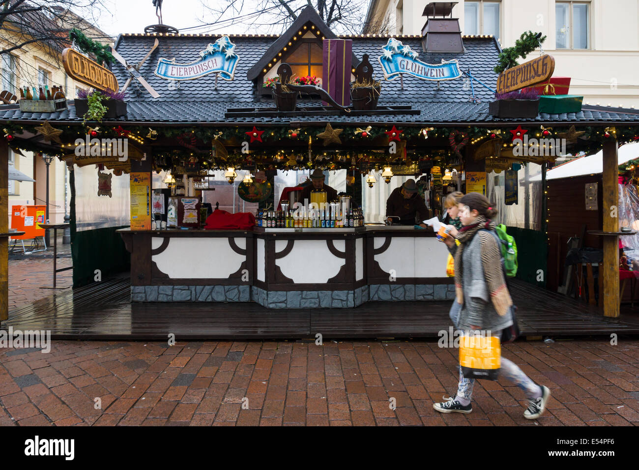 Eierpunsch christmas market hi-res stock photography and images - Alamy