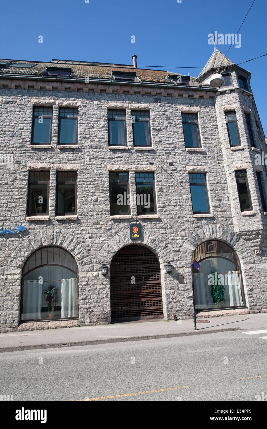 The custom house in Alesund Norway Stock Photo Alamy