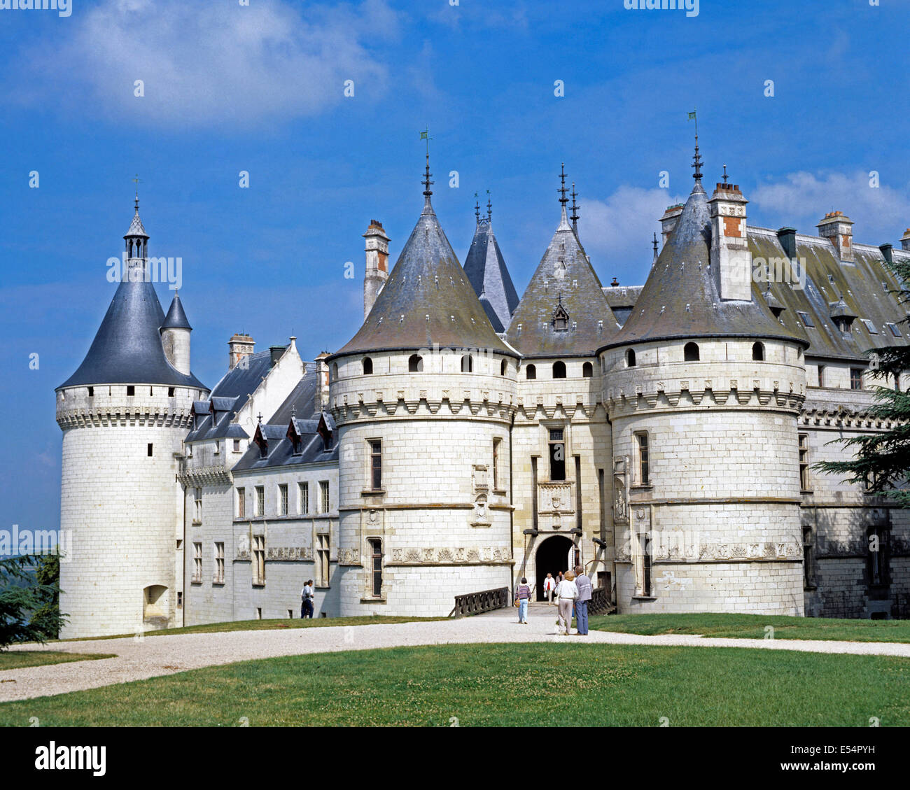 The Chateau de Chaumont, Chaumont-sur-Loire, Loir-et-Cher, France Stock Photo
