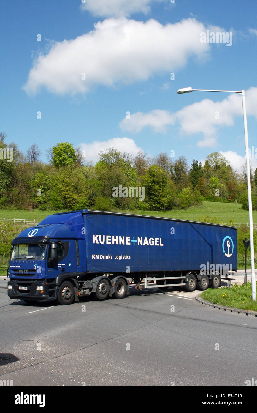 Kuehne and nagel trucks hi-res stock photography and images - Alamy