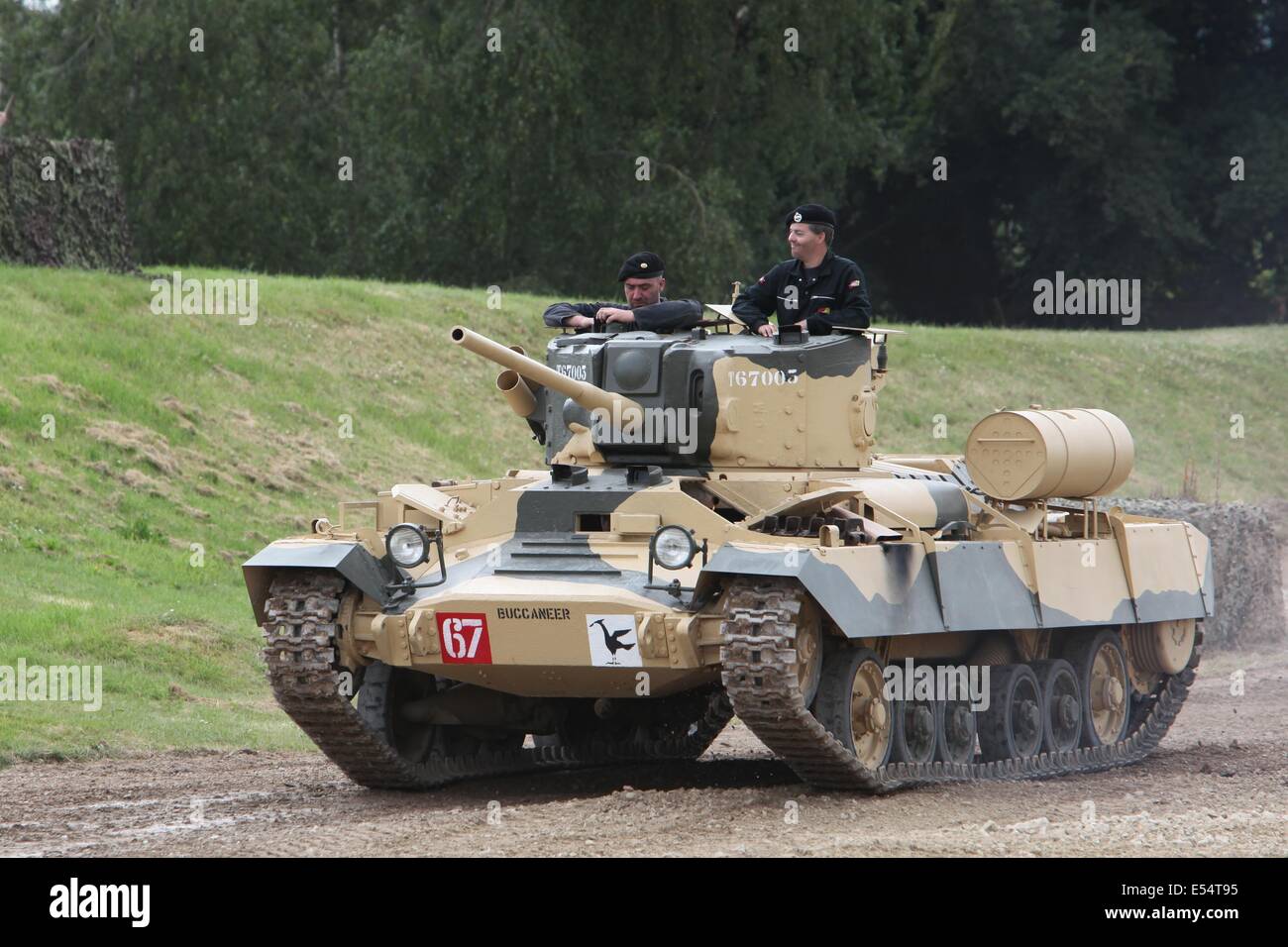 Infantry Tank Mark III Valentine IX - Bovington Tankfest 2014 Stock ...