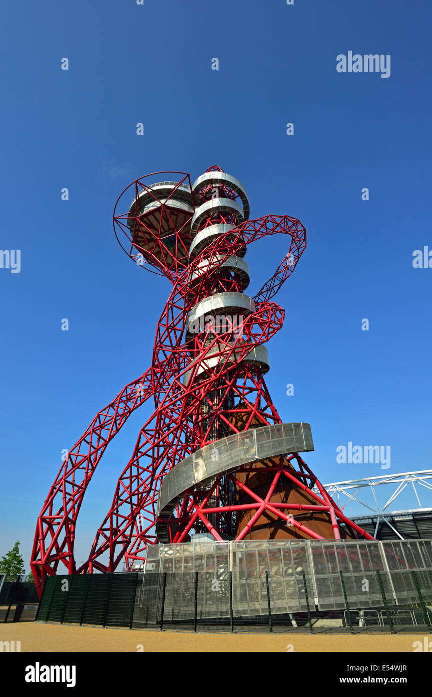 ArcelorMittal Orbit, Queen Elizabeth Olympic Park, Stratford, East London E20, United Kingdom Stock Photo