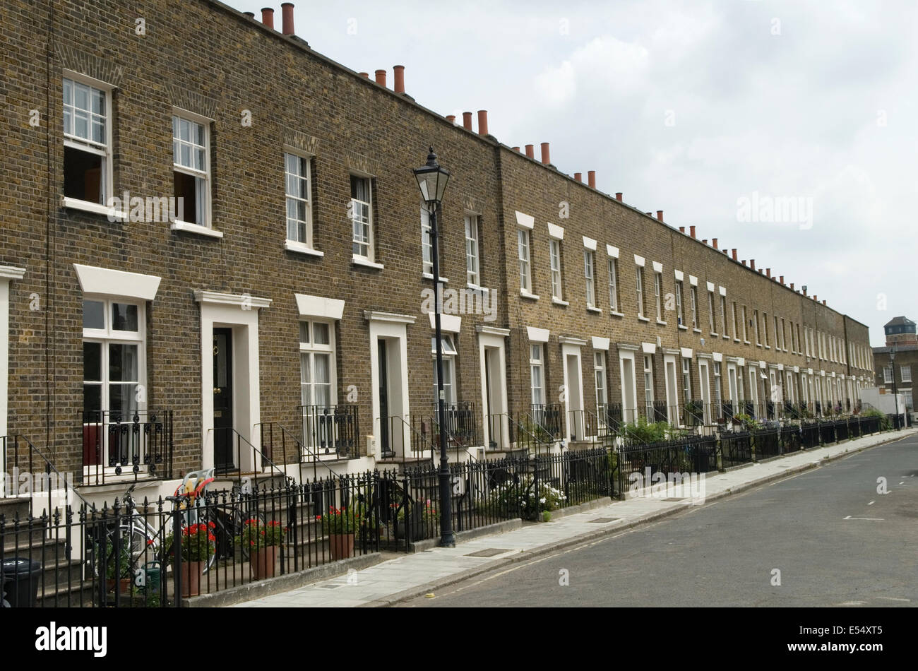 Walcot Square terraced housing Kennington Lambeth London SE11