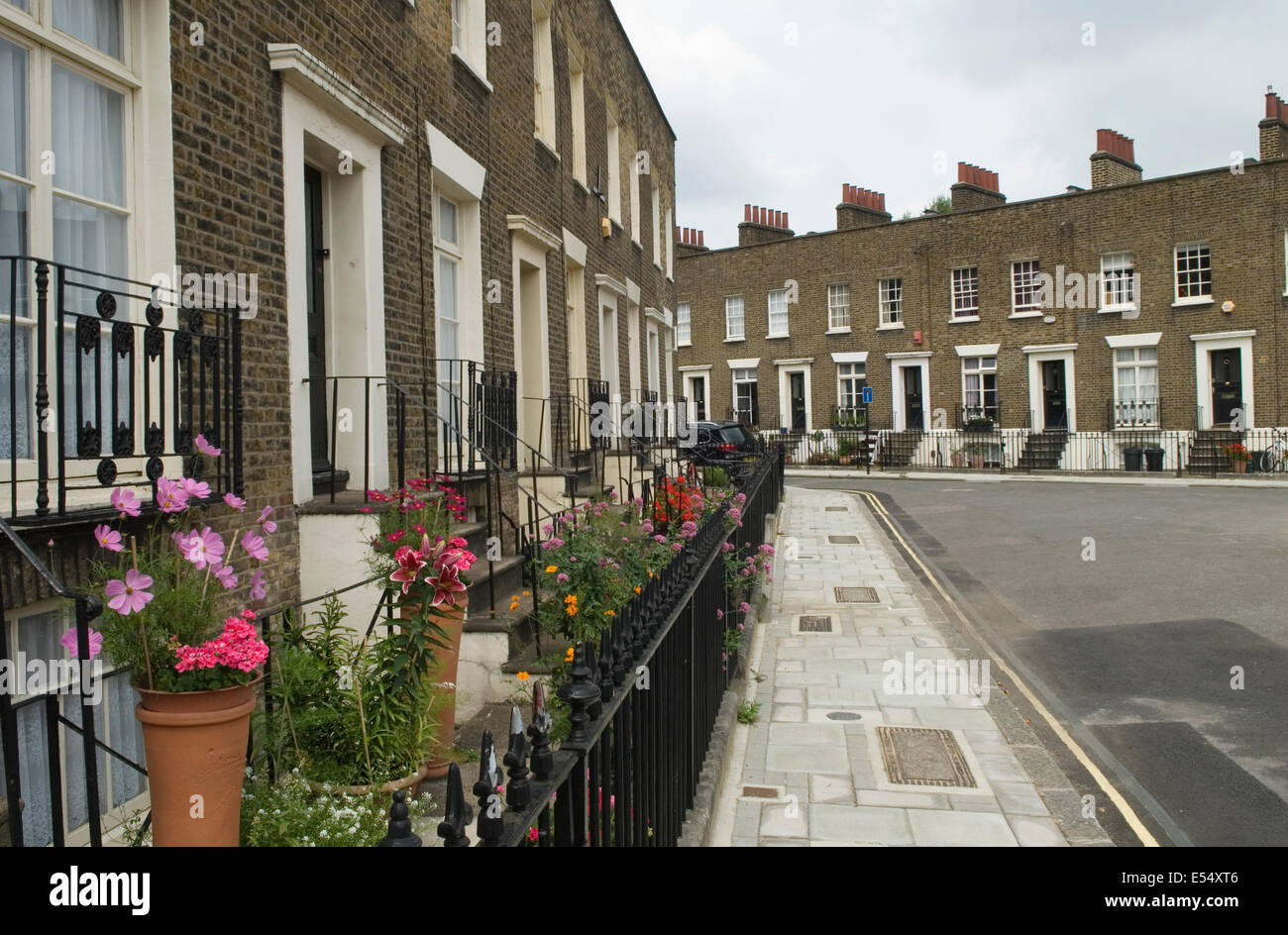 Walcot Square Kennington London SE11 UK HOMER SYKES Stock Photo