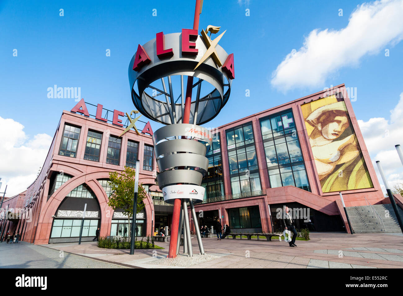 Alexa shopping mall, Berlin, Germany Stock Photo - Alamy