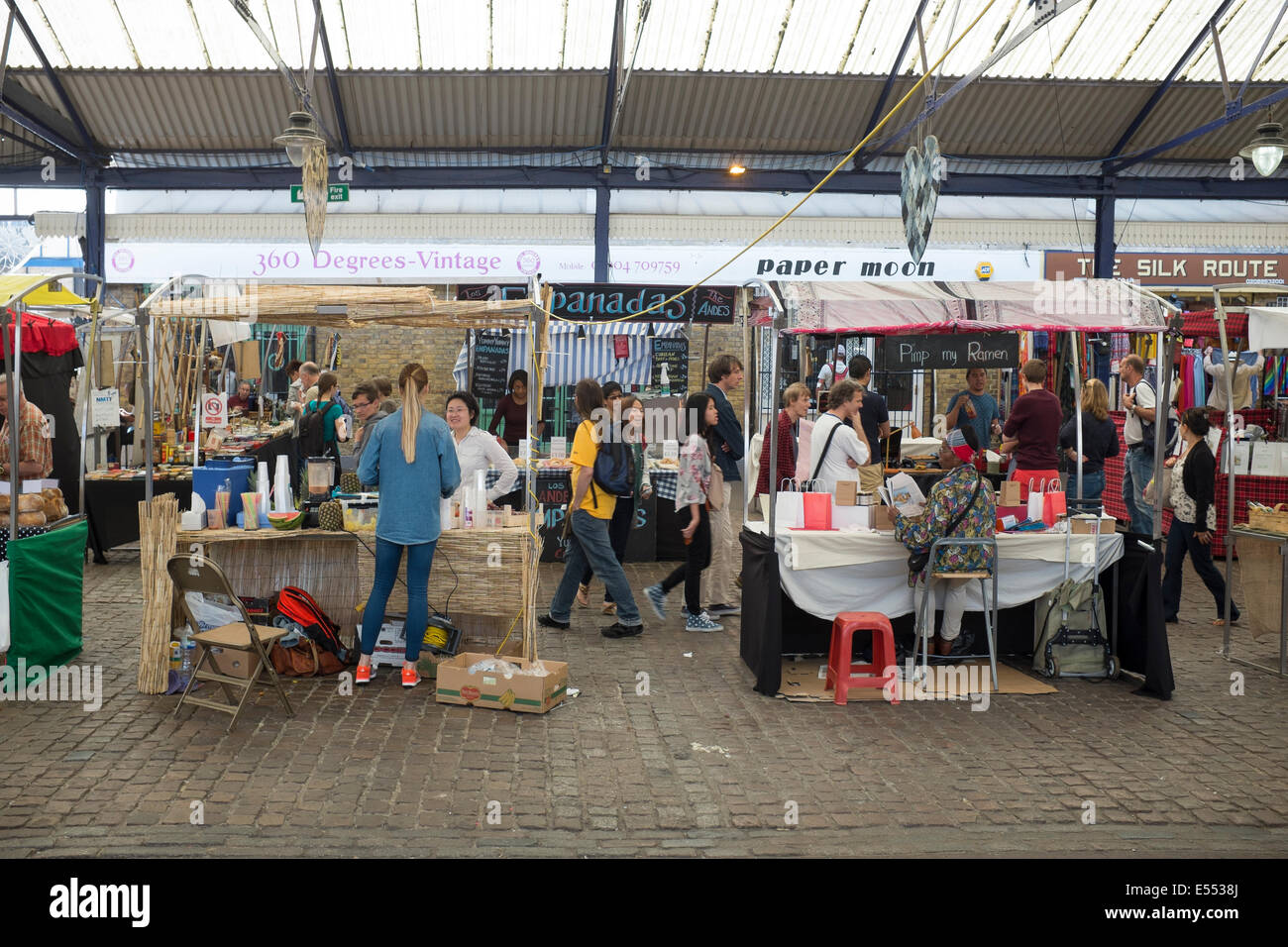Greenwich Market London Stock Photo Alamy
