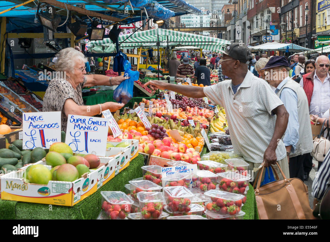 Surrey Street Market, Croydon, Surrey, Greater London Stock Photo Alamy