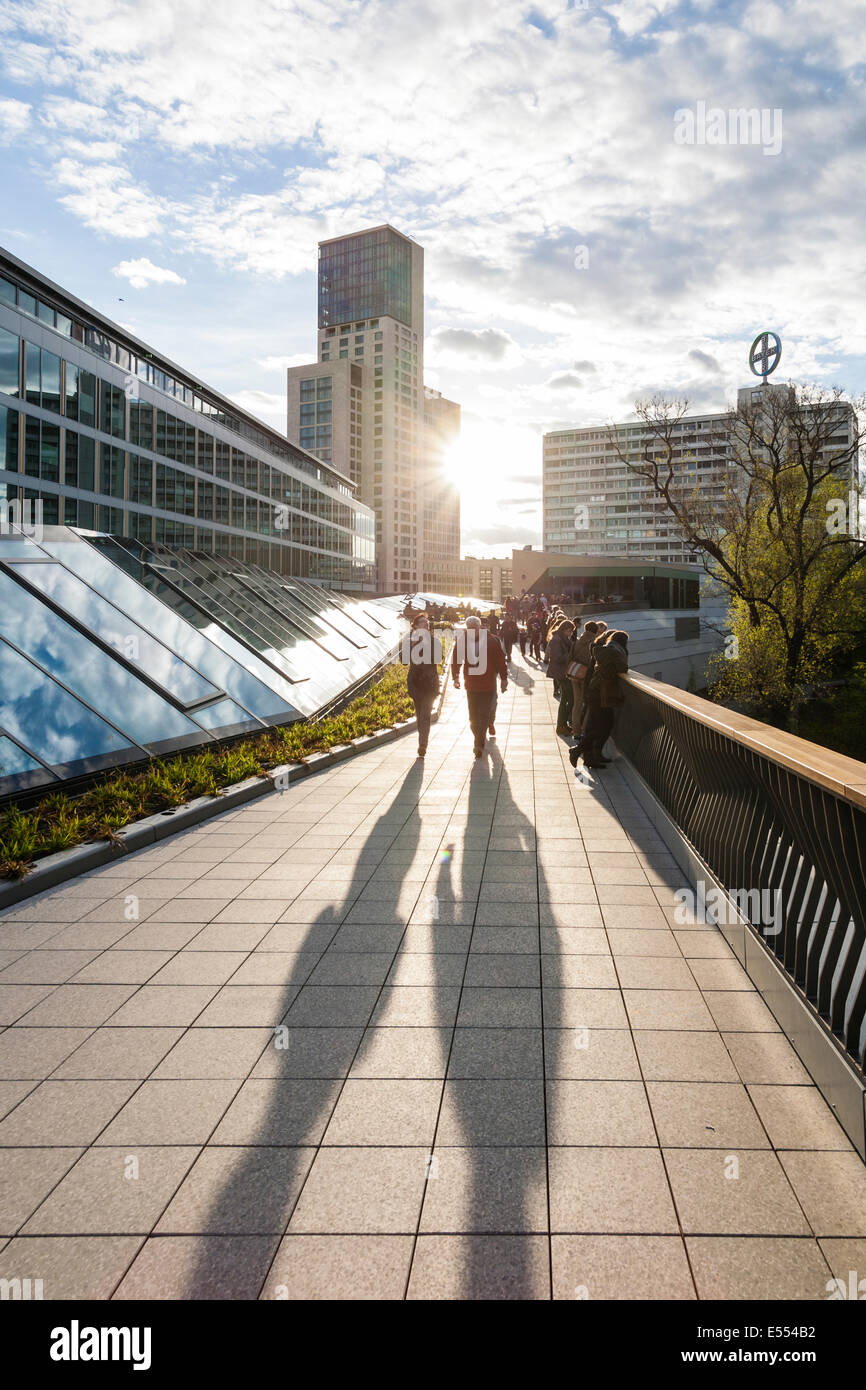 Observation deck of the Bikini Berlin, Germany Stock Photo Alamy
