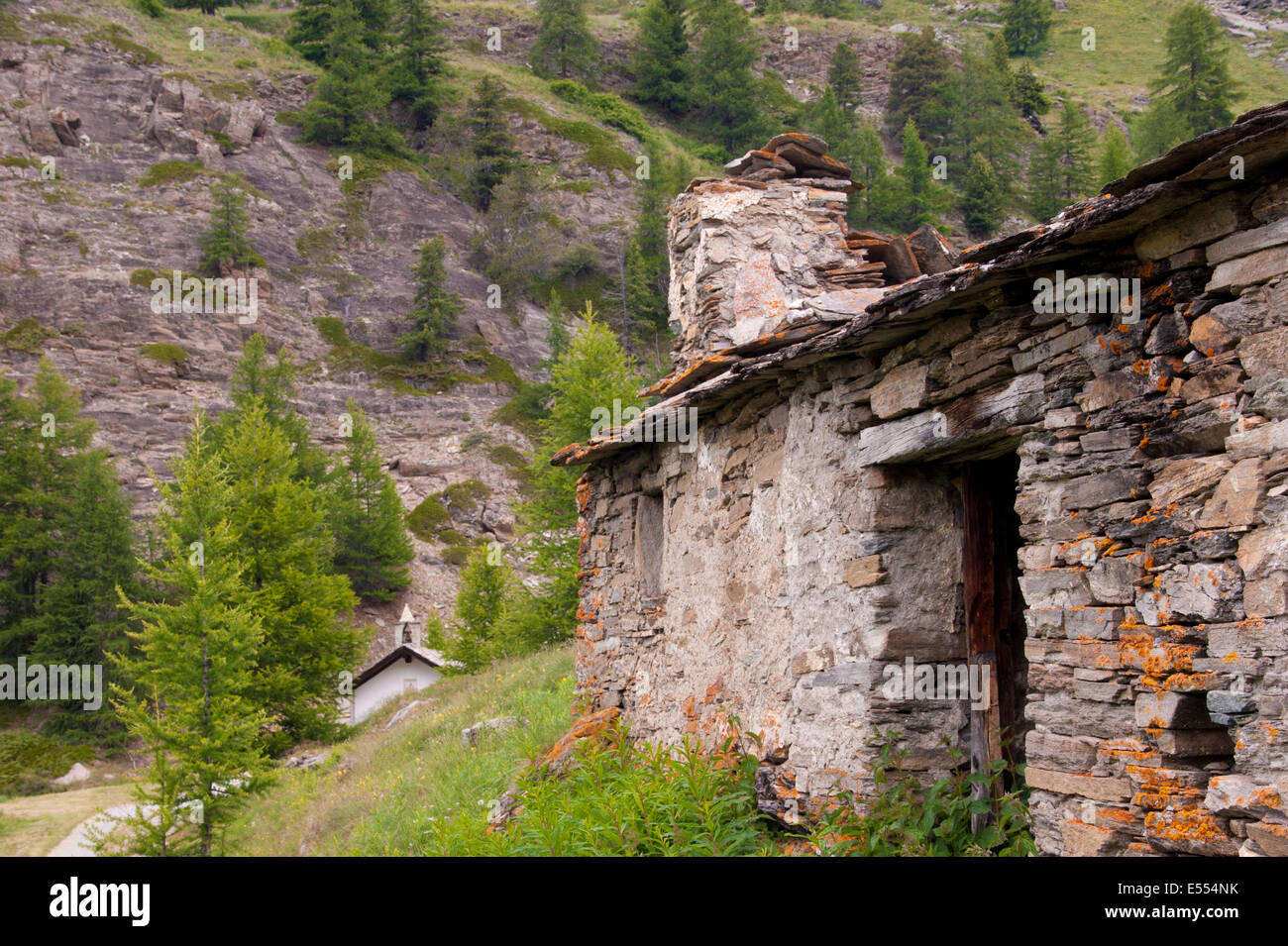 cogne,parc grand paradis,val d'aoste,italy Stock Photo - Alamy