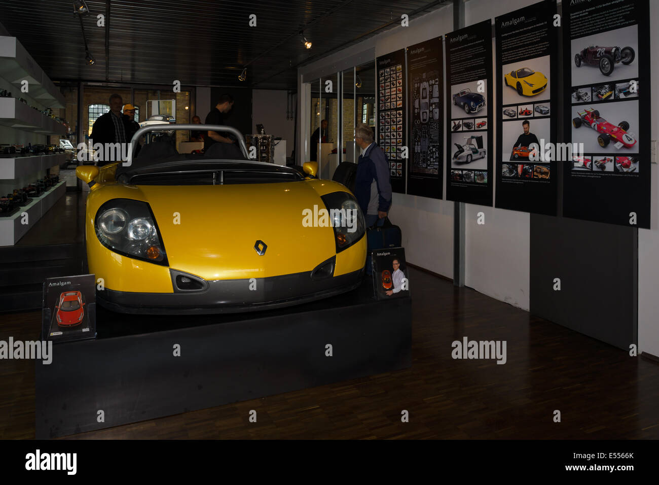 Roadster Renault Sport Spider, stand of Amalgam Fine Model Cars. 27th