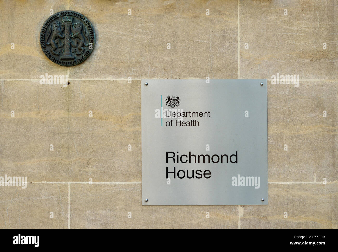 London, England, UK. Department of Health, Richmond House, 79 Whitehall Stock Photo