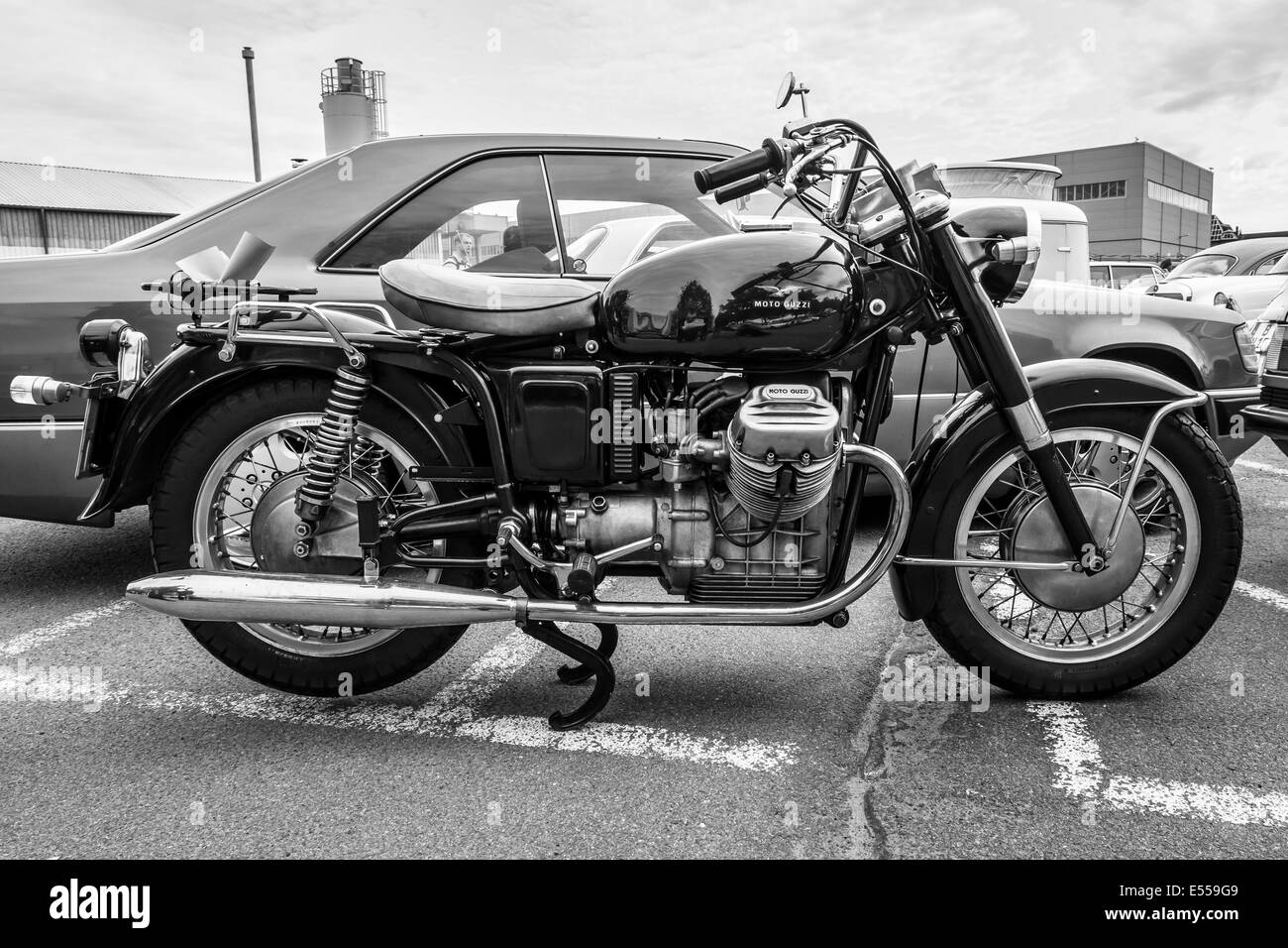 Moto guzzi motor bike hi-res stock photography and images - Alamy