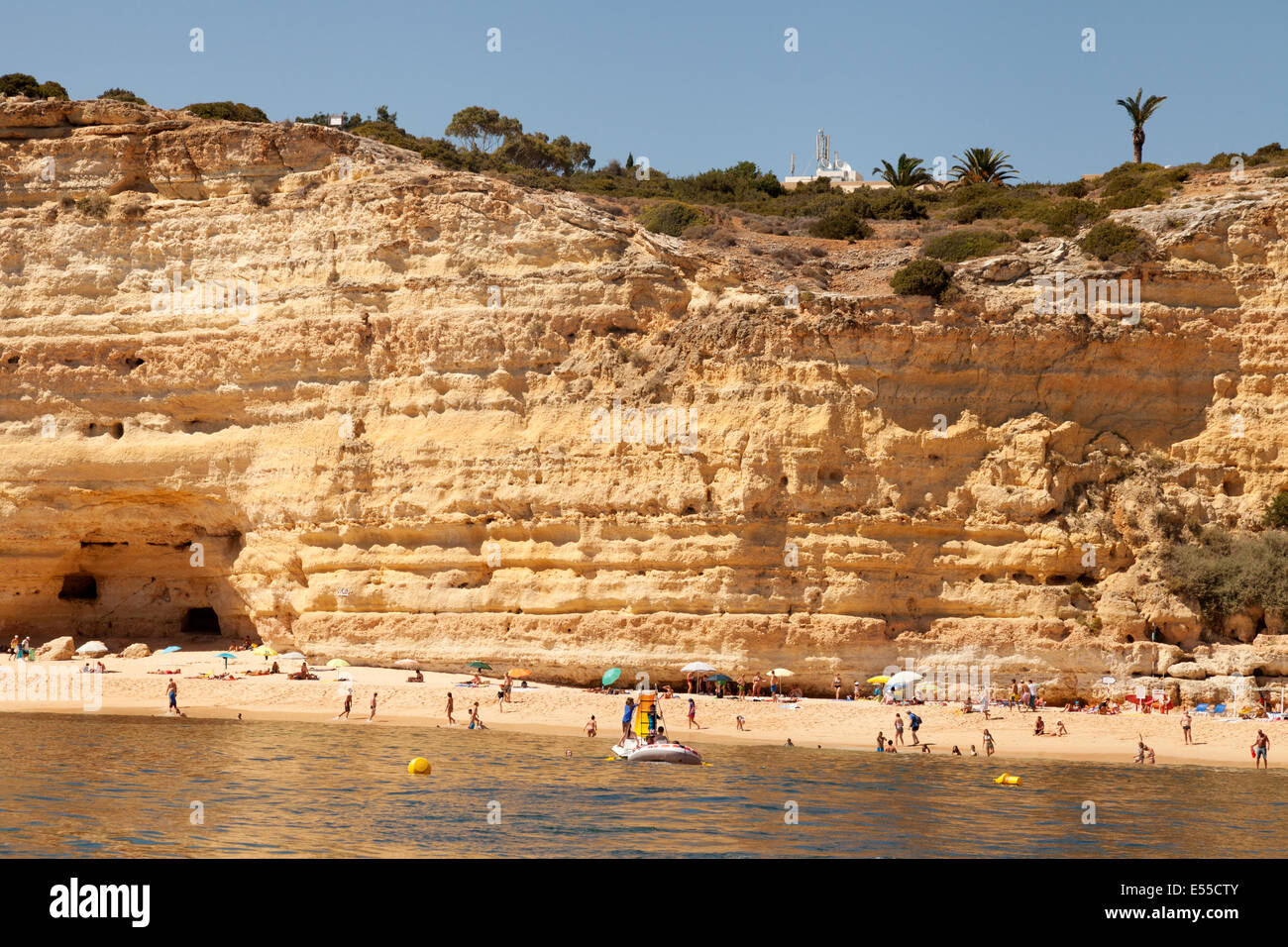 Vale Centeanes beach, Rocha Brava,  the Algarve, Portugal Europe Stock Photo