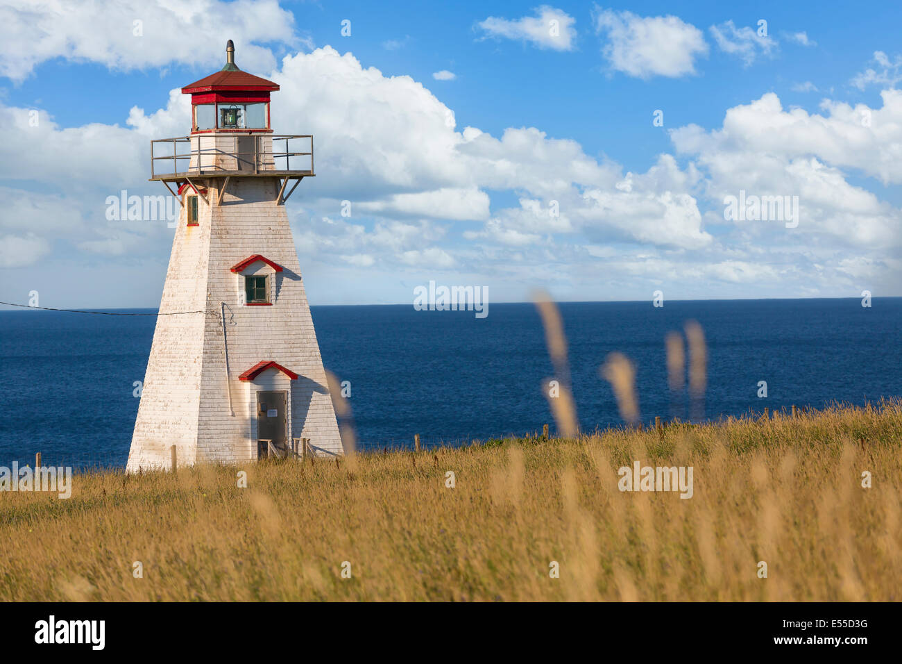 Cape Tryon Lighthouse, Prince Edward Island Stock Photo Alamy