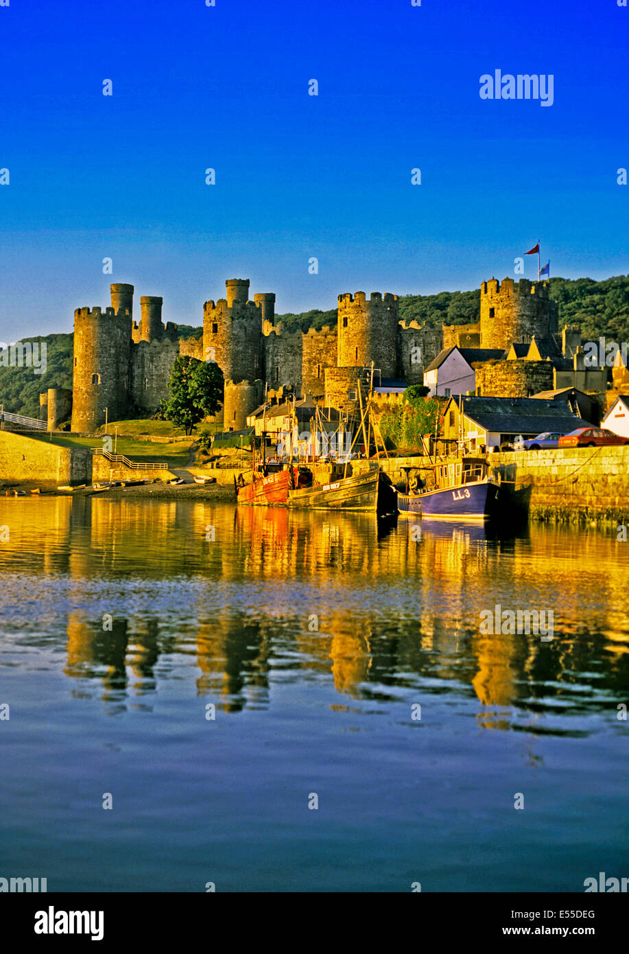 Conwy castle wales hires stock photography and images Alamy