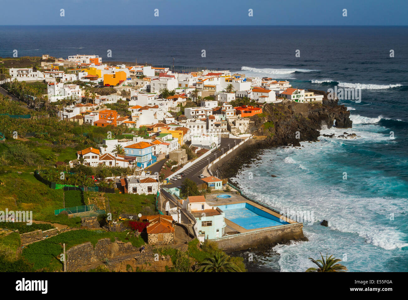 Las Aguas, San Juan de la Rambla. Tenerife, Canary Islands, Atlantic Ocean,  Spain, Europe Stock Photo - Alamy