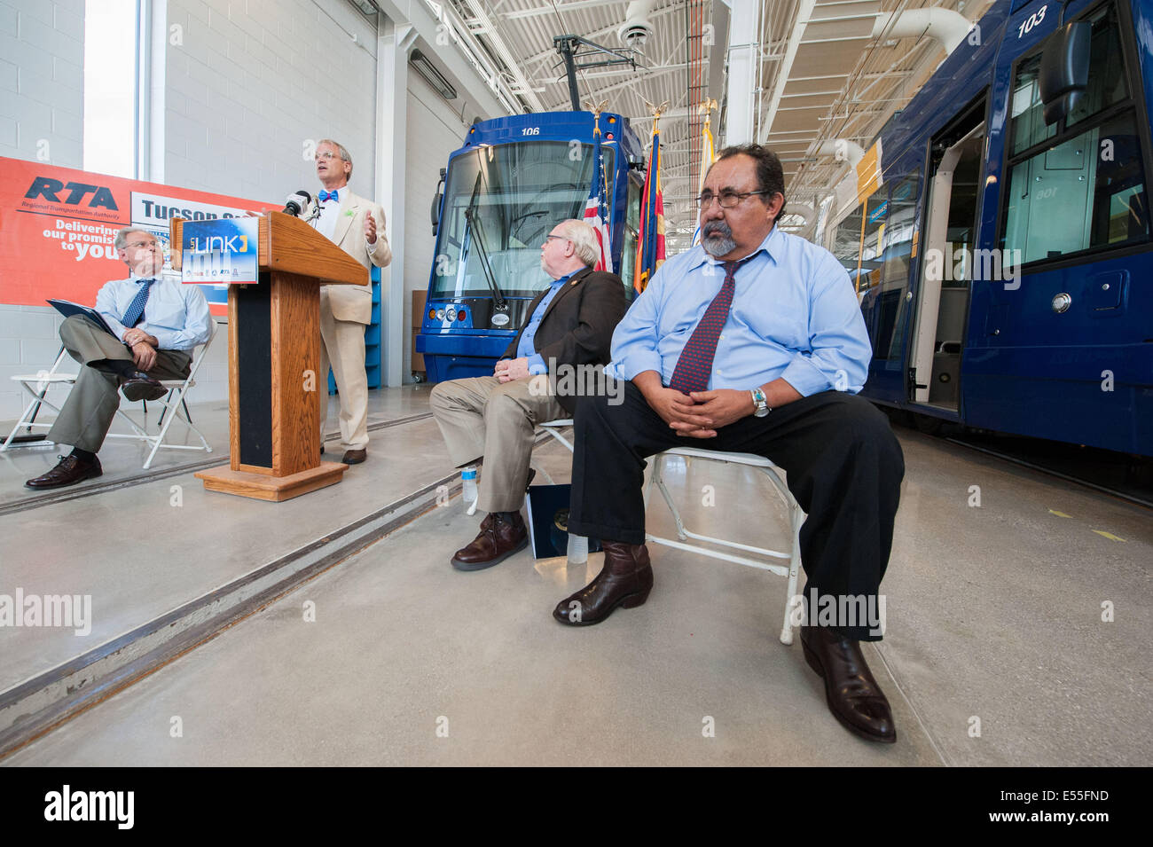 Tucson, Arizona, USA. 21st July, 2014. Tucson Mayor JONATHAN ROTHSCHILD